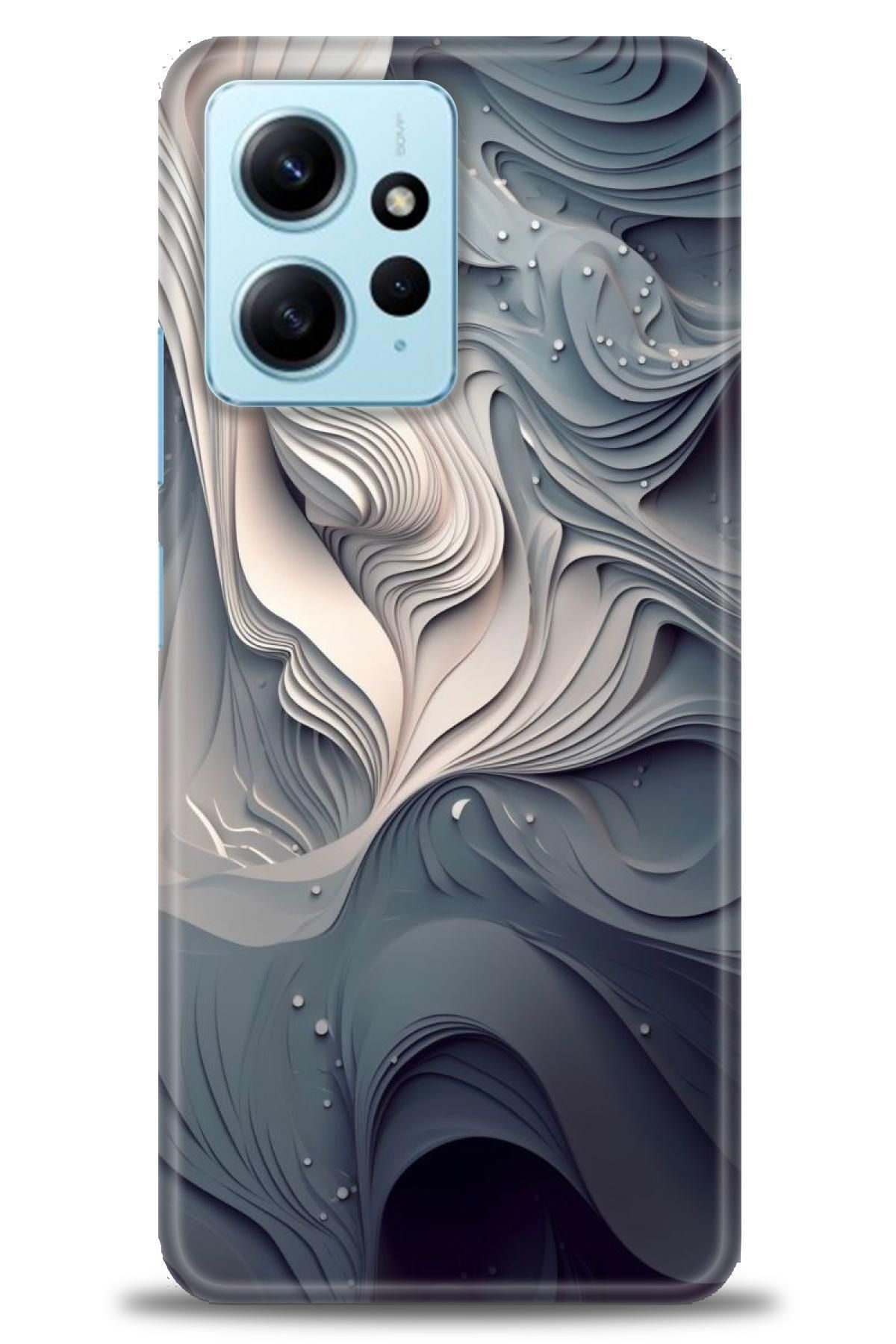 CooperTech Xiaomi Redmi Note 12 4G İle Uyumlu HD Baskılı Desenli Silikon Kılıf - 221