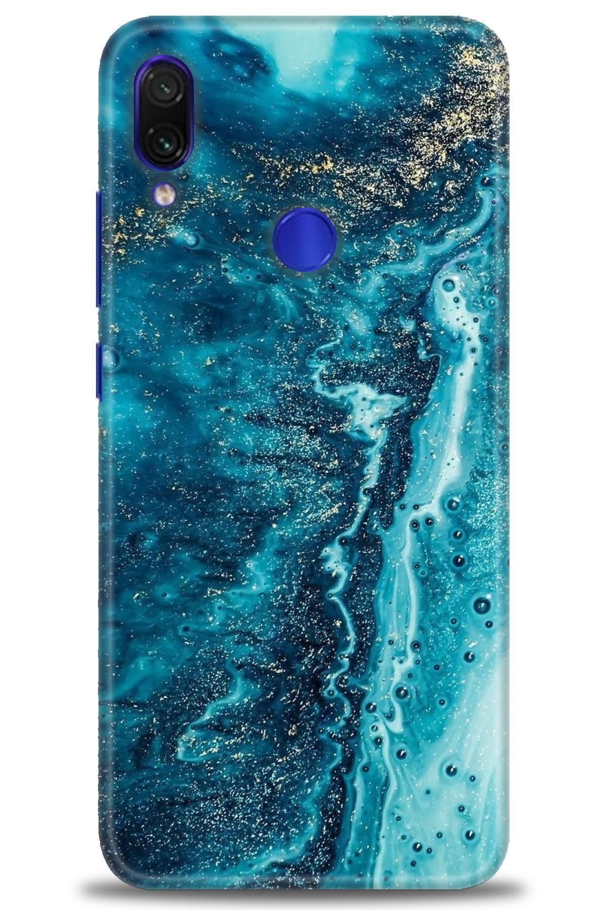 CooperTech Xiaomi Redmi Note 7 İle Uyumlu HD Baskılı Desenli Silikon Kılıf - 211