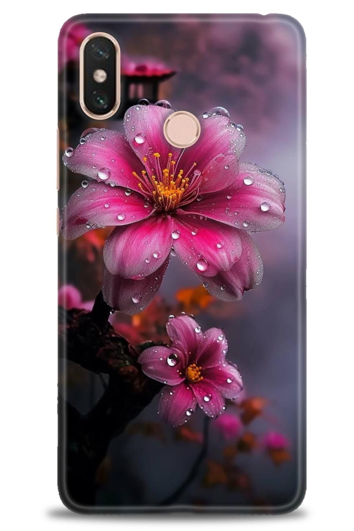 CooperTech Xiaomi Mi Max 3 İle Uyumlu HD Baskılı Desenli Silikon Kılıf - 311