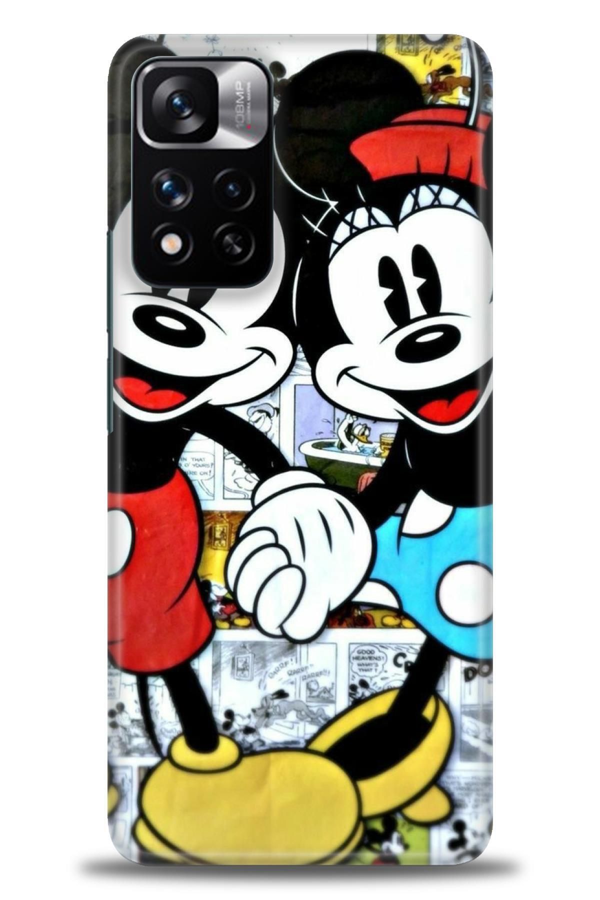 CooperTech Xiaomi Redmi Note 11 Pro Plus İle Uyumlu HD Baskılı Desenli Silikon Kılıf - 161