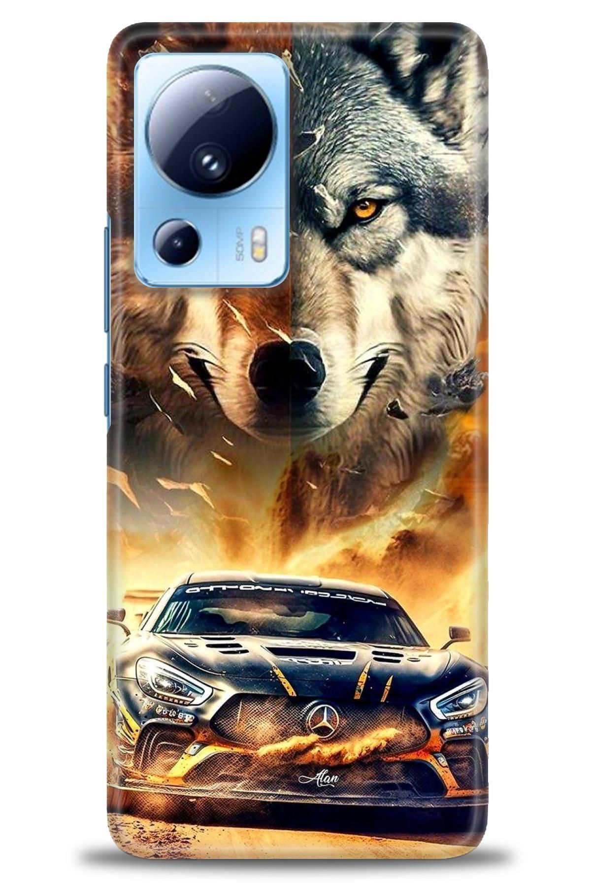 CooperTech Xiaomi Mi 13 Lite İle Uyumlu HD Baskılı Desenli Silikon Kılıf - 851