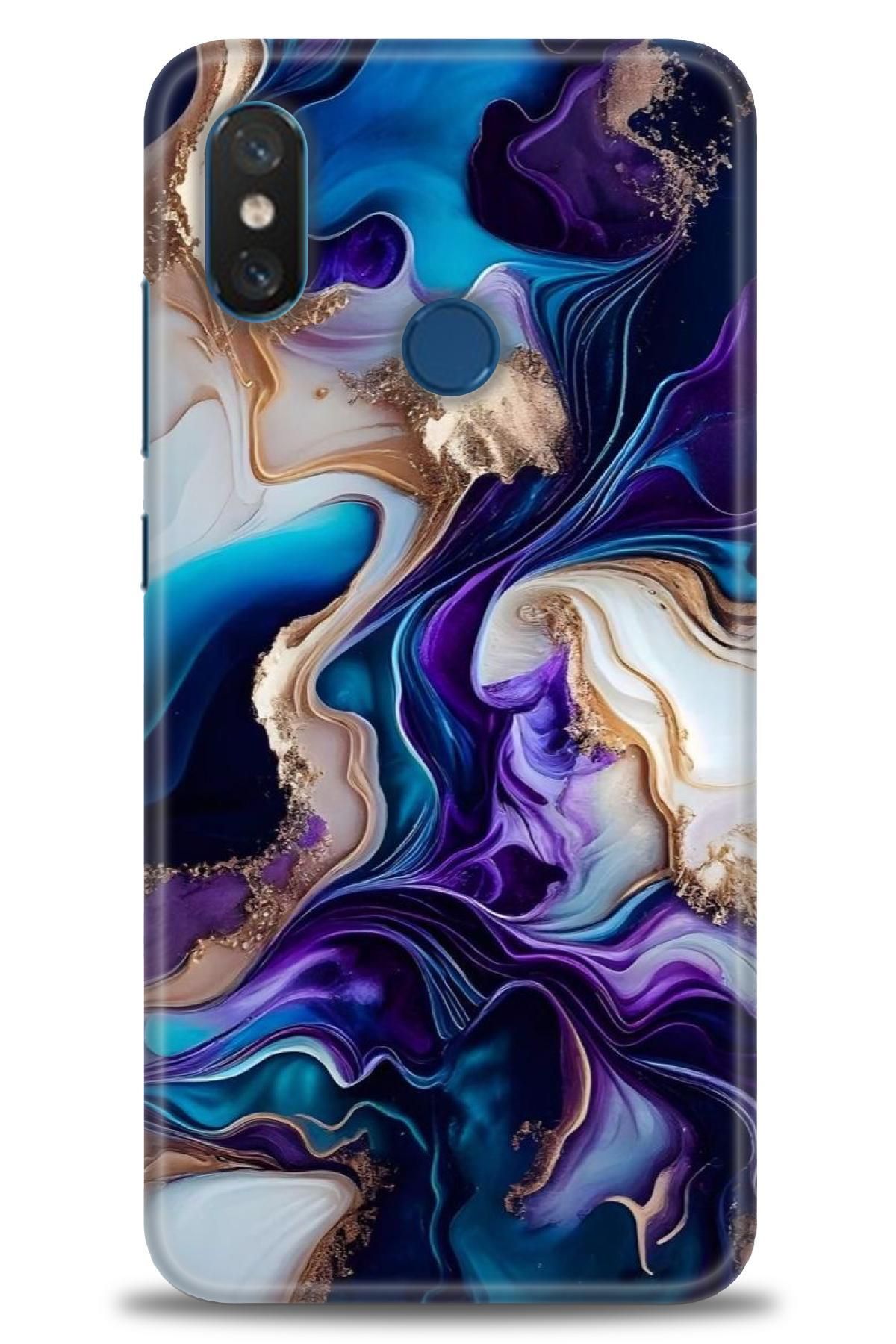 CooperTech Xiaomi Mi 8 İle Uyumlu HD Baskılı Desenli Silikon Kılıf - 401