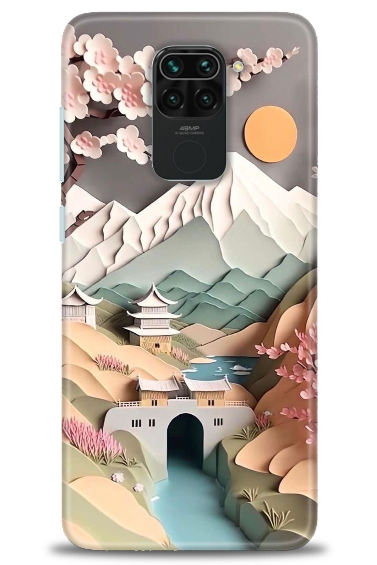 CooperTech Xiaomi Redmi Note 9 İle Uyumlu HD Baskılı Desenli Silikon Kılıf - 321
