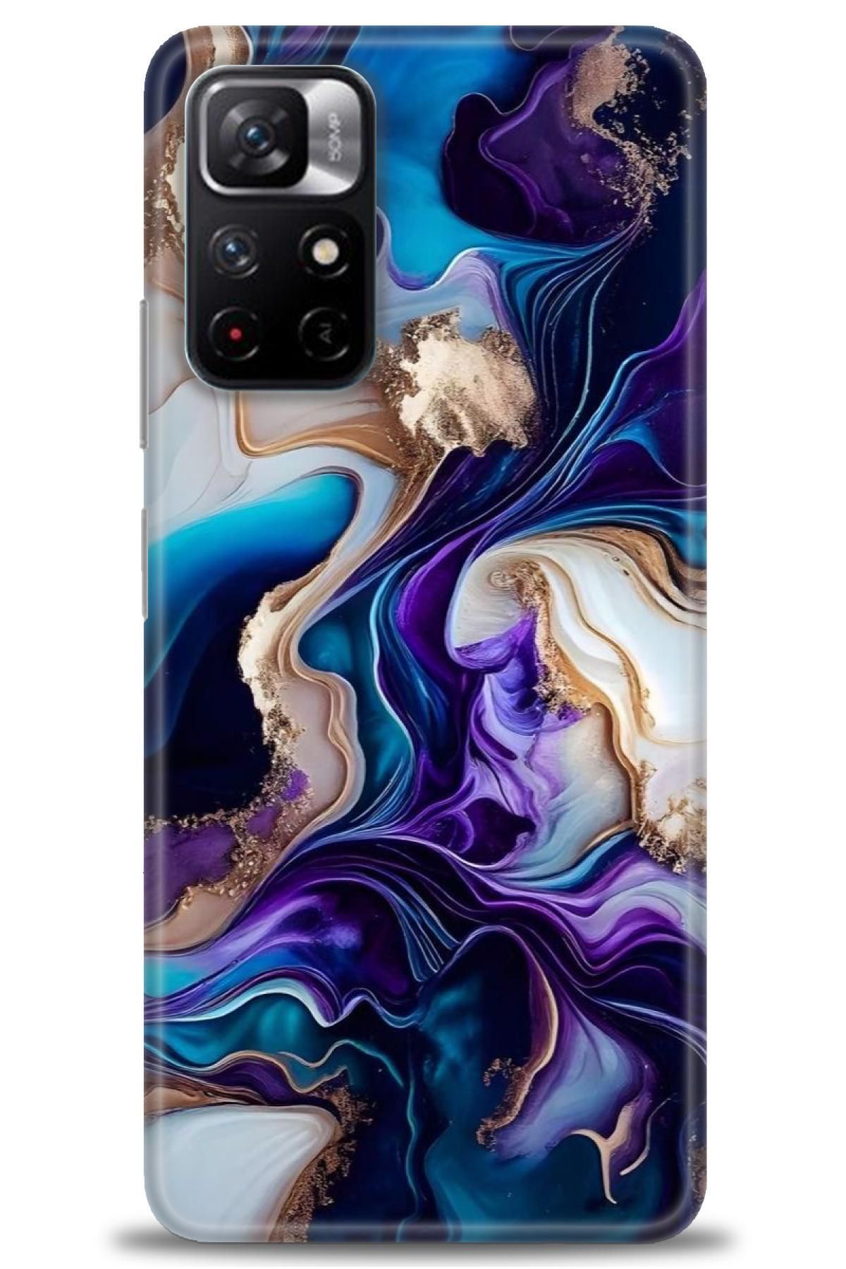 CooperTech Xiaomi Redmi Note 11 / 11S İle Uyumlu HD Baskılı Desenli Silikon Kılıf - 401