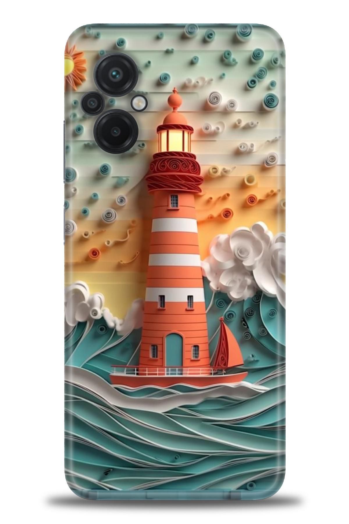 CooperTech Xiaomi Poco M5 İle Uyumlu HD Baskılı Desenli Silikon Kılıf - 881