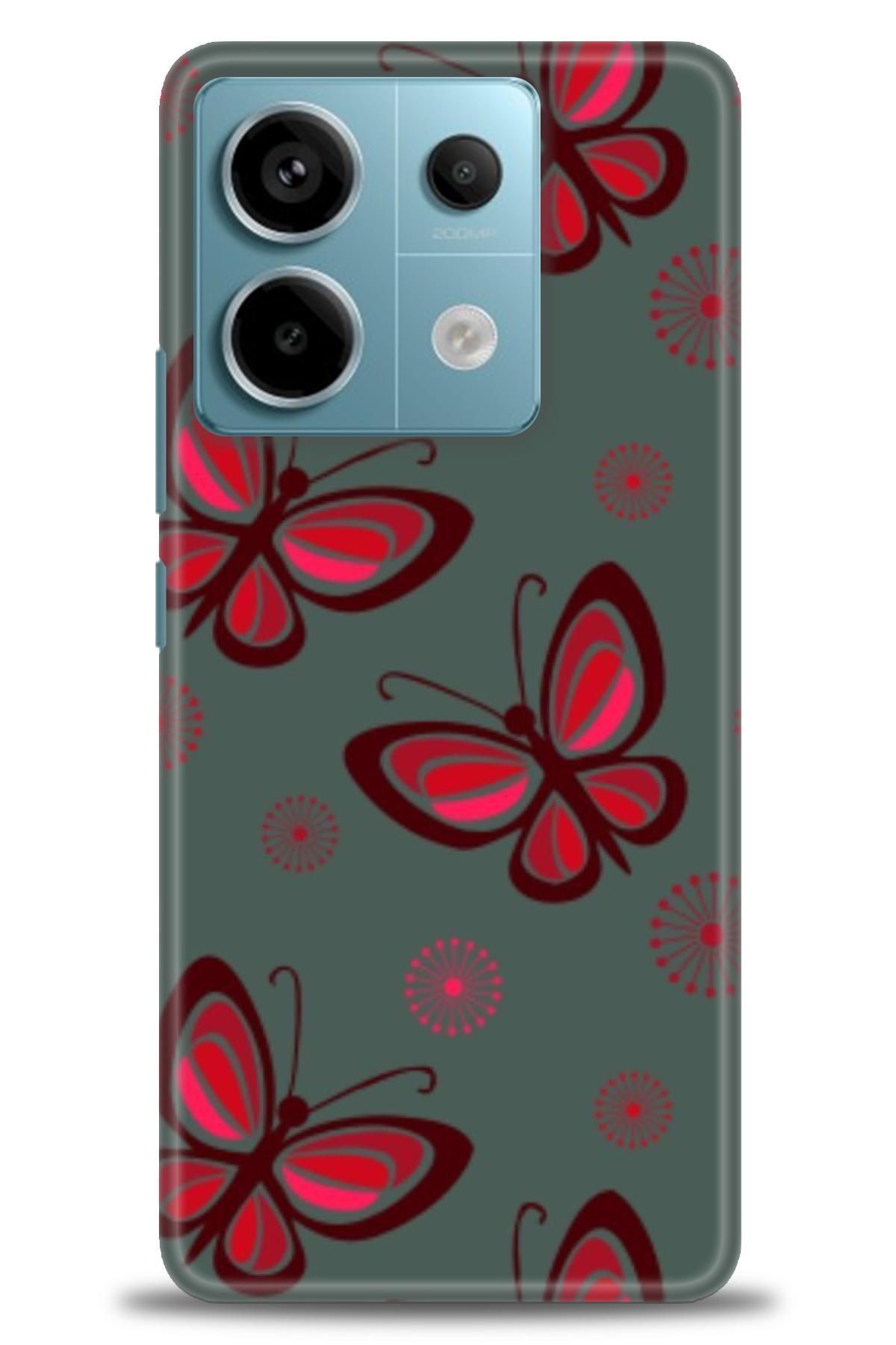 CooperTech Xiaomi Redmi Note 13 Pro 5G İle Uyumlu HD Baskılı Desenli Silikon Kılıf - 691