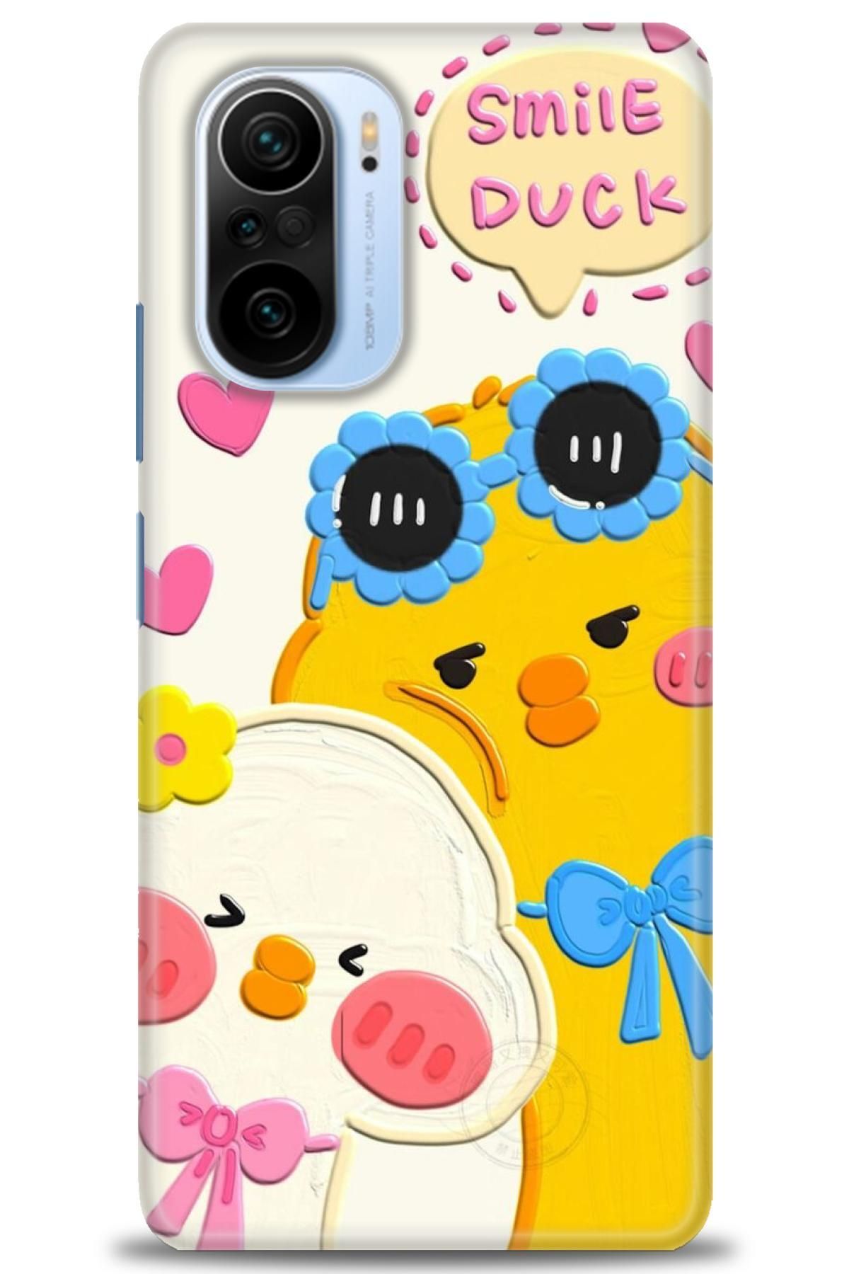 CooperTech Xiaomi Redmi K40 İle Uyumlu HD Baskılı Desenli Silikon Kılıf - 831