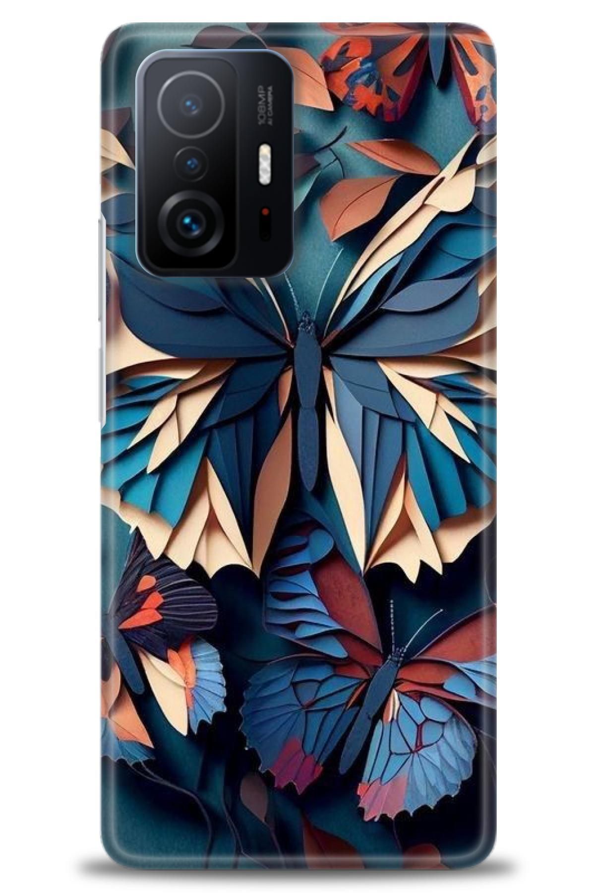 CooperTech Xiaomi Mi 11T Pro İle Uyumlu HD Baskılı Desenli Silikon Kılıf - 521