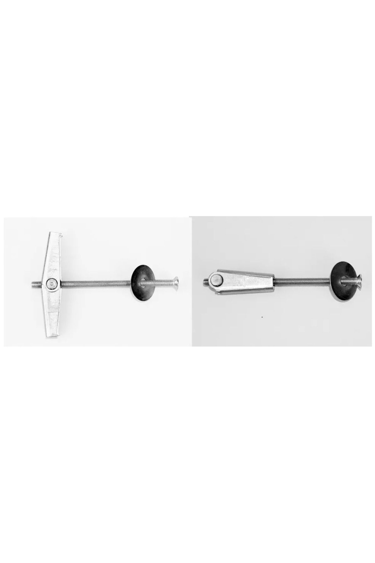 Kuzgun Ticaret Metal Alçıpan Paraşüt Dübel Vidalı 8 Cm - 1 Adet - Lisinya