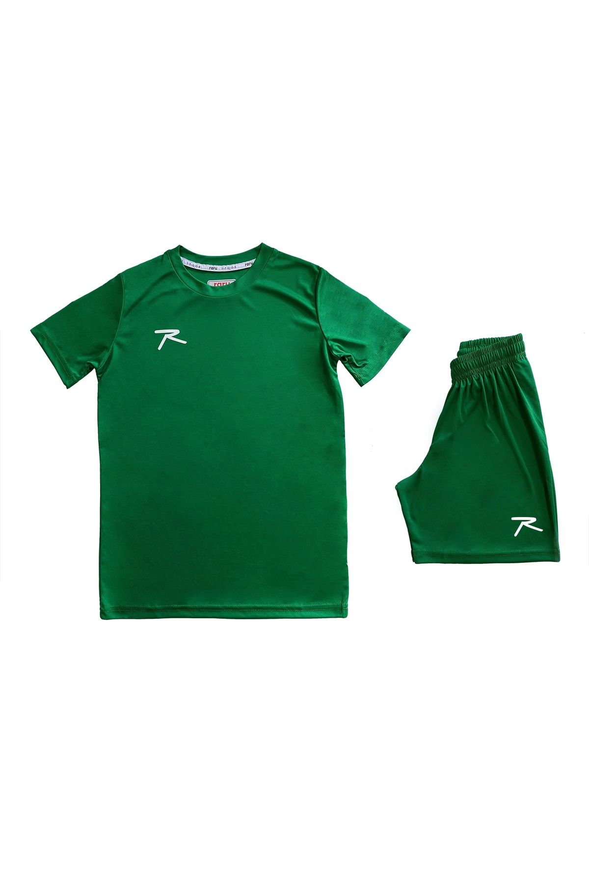 raru Çocuk T-Shirt Şort Takım PAULUS YEŞİL