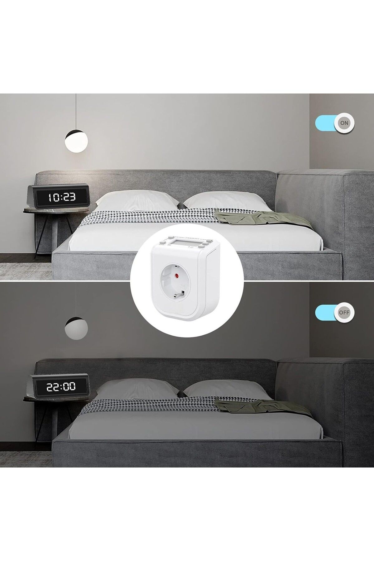 Ucuz Geldi-3 Digital Timed Sockets |   Cata Time Clock Socket with Weekly Schedule |   Aquarium Compatible |   16A 6