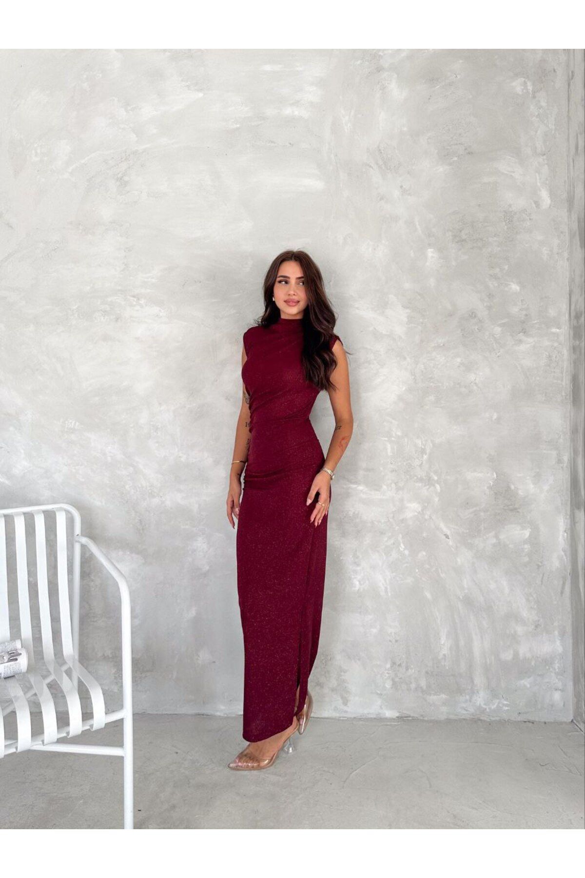 KEEP LOOK Simli Elbise
