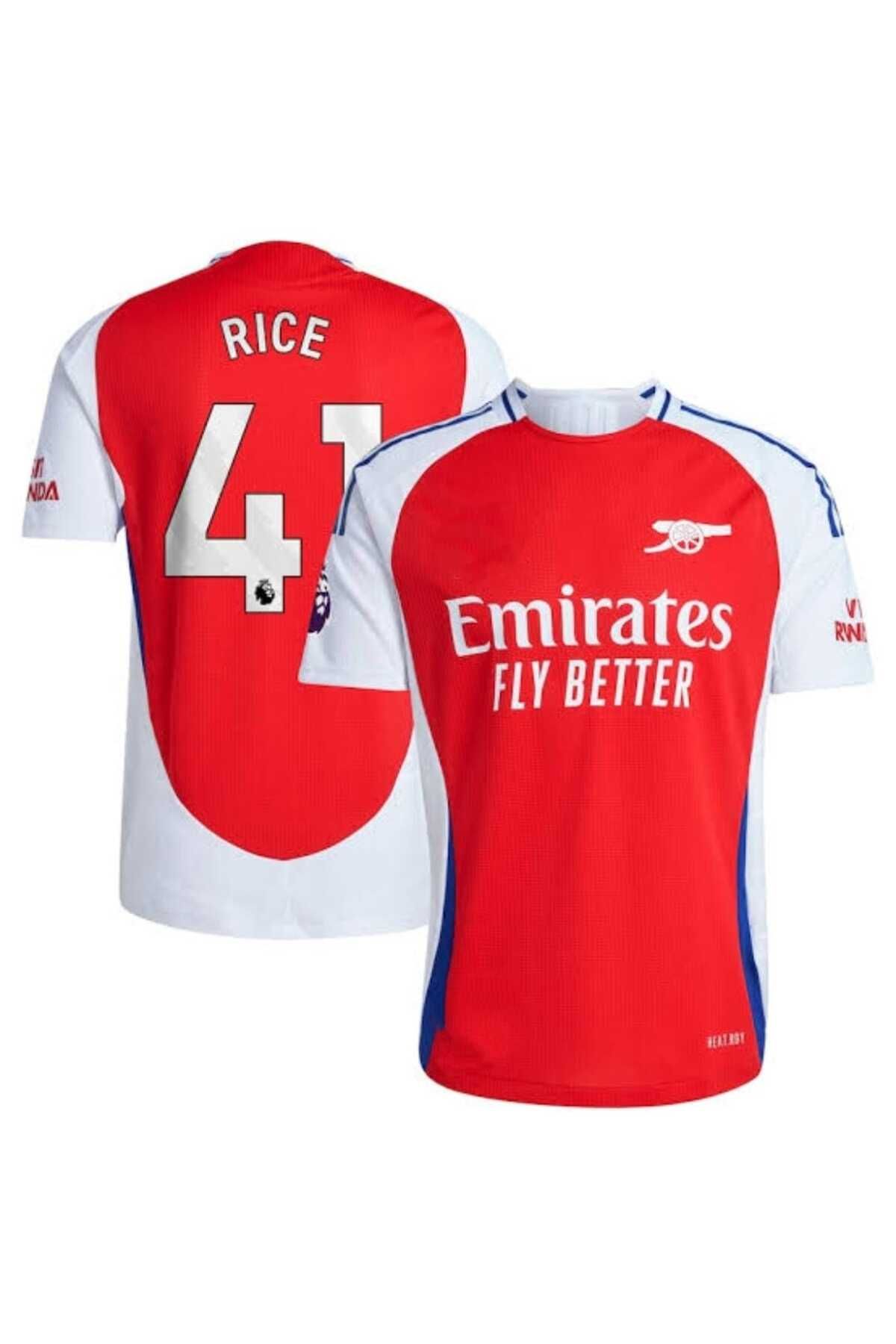 BREATHLESS Arsenal 2024/25 Yeni Sezon Declan Rice İç Saha Forması