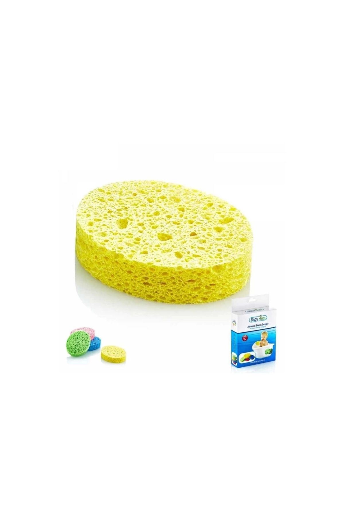 Akm Life Bebek Banyo Süngeri Selülozik 020 Sarı