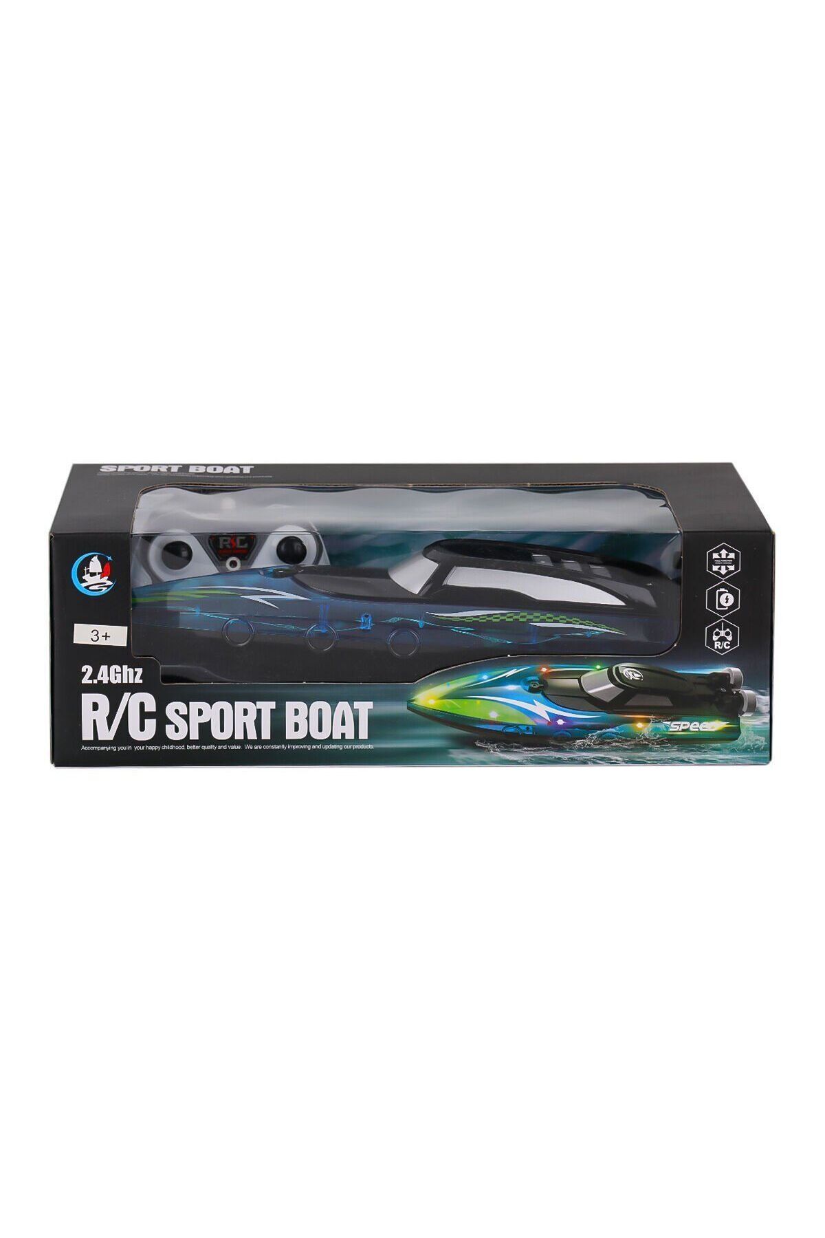 Aymir Ticaret A3504-1 Kumandalı Şarjlı Spor Bot -Canem Oyuncak