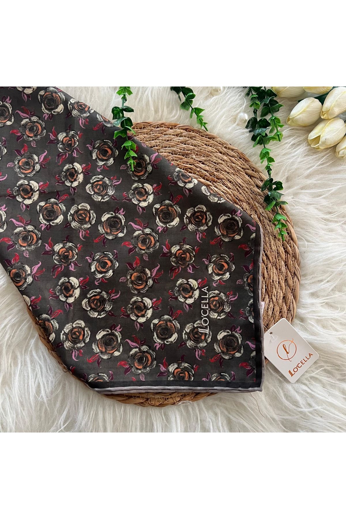 locella - Soft Pamuklu Eşarp SMB9