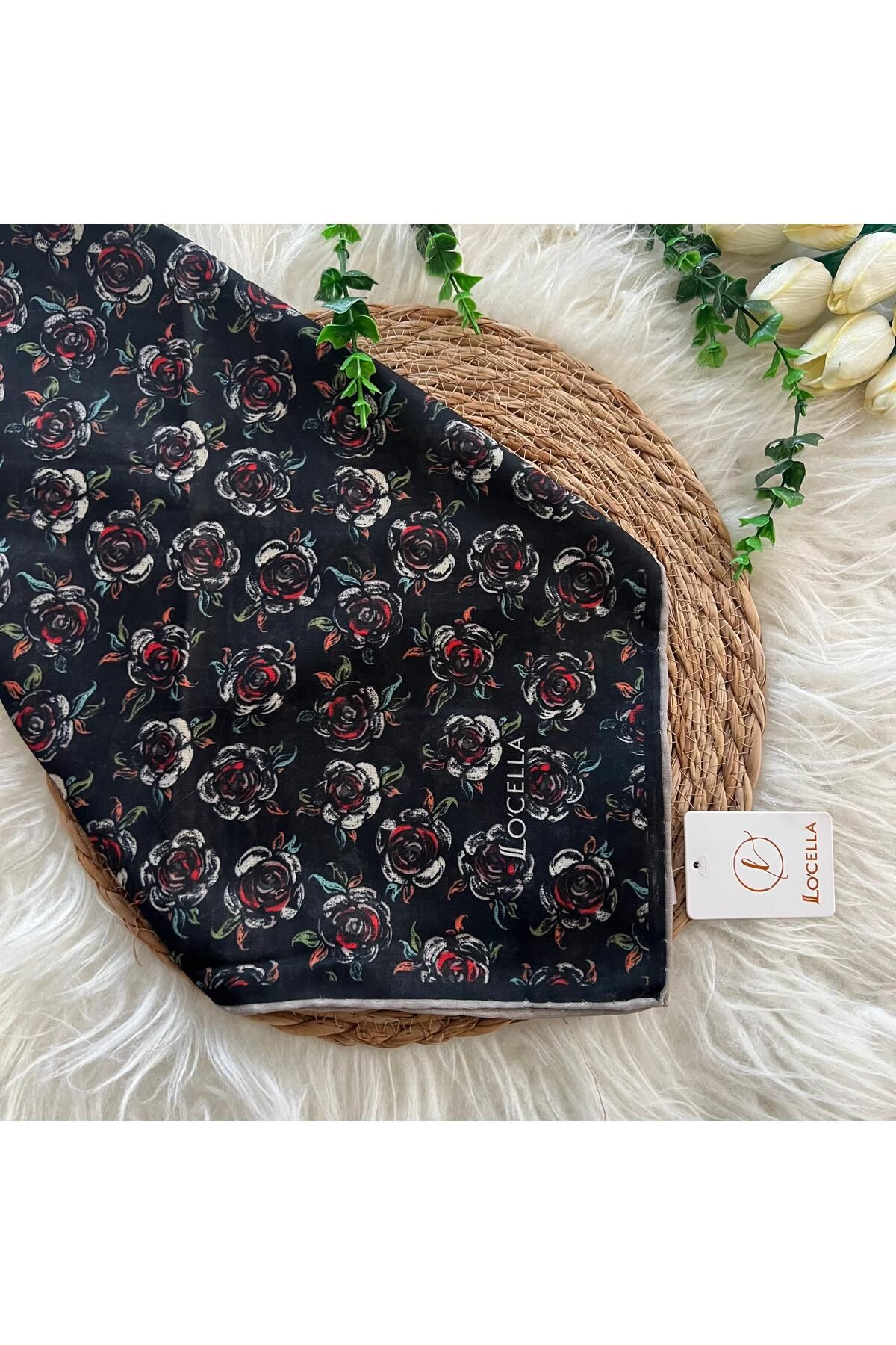 locella - Soft Pamuklu Eşarp SMB7