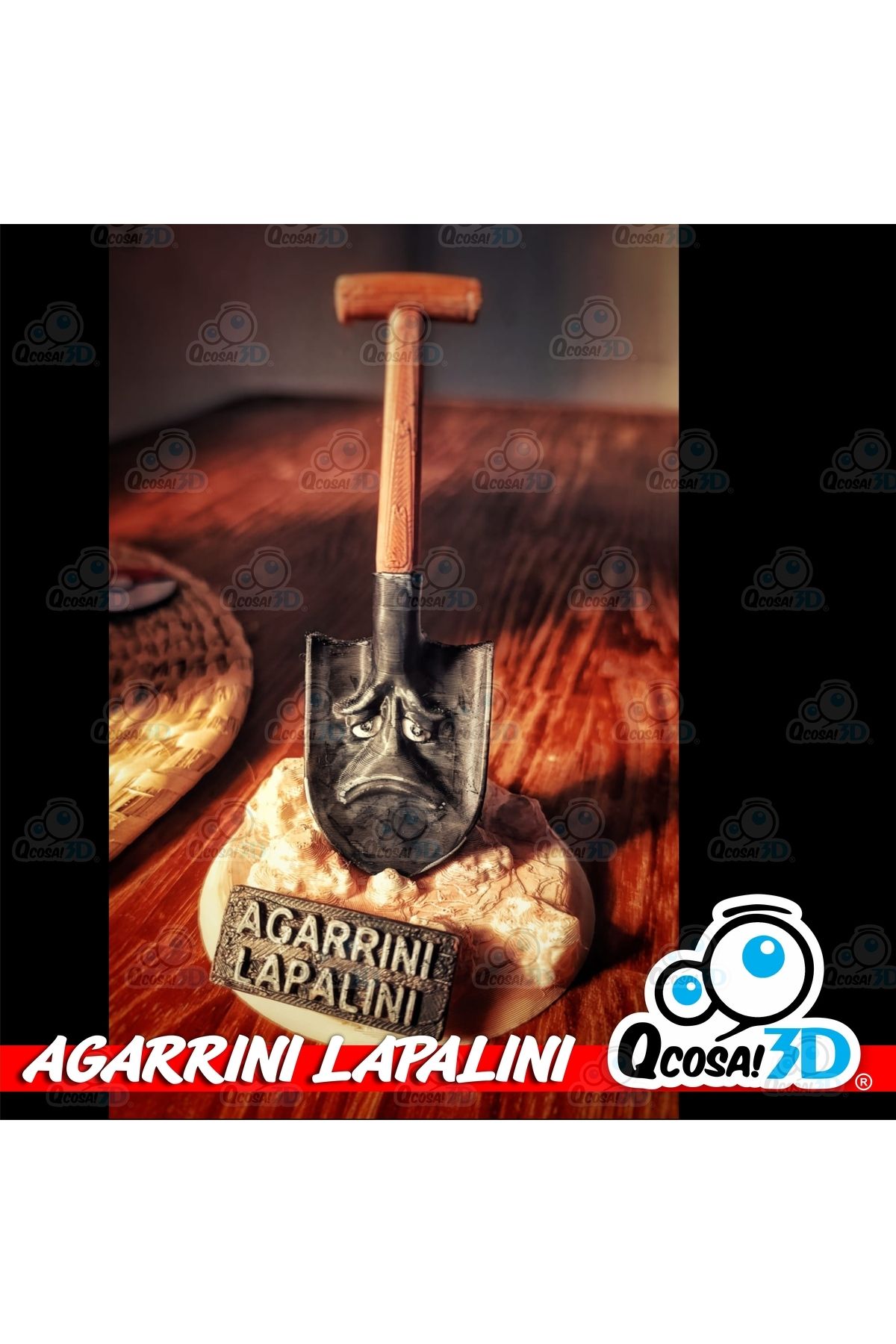 Goplast Premium TUNG TUNG SAHUR - AGARRINI LAPALINI - 20CM