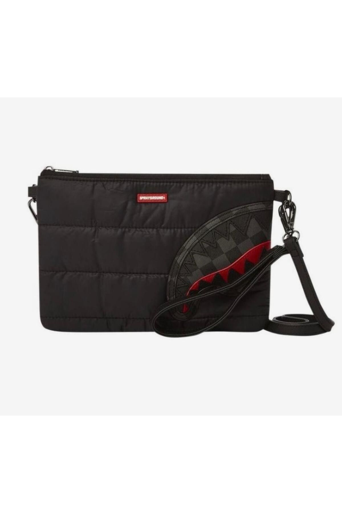 کیف دستی مشکی مردانه و زنانه پفک سیاه اورجینال Sprayground