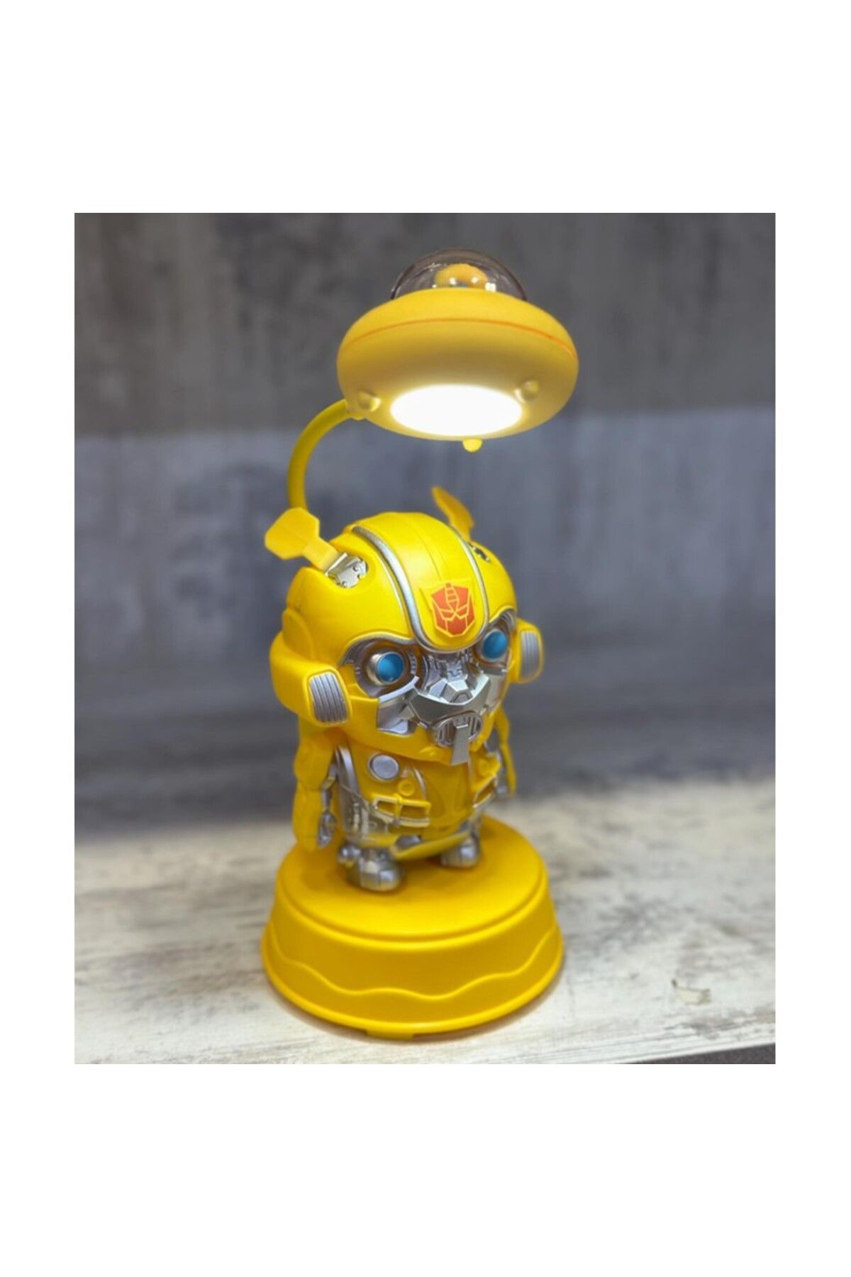 TTT Transformers Masa Üstü Lamba USB Şarjlı Bumblebee Model