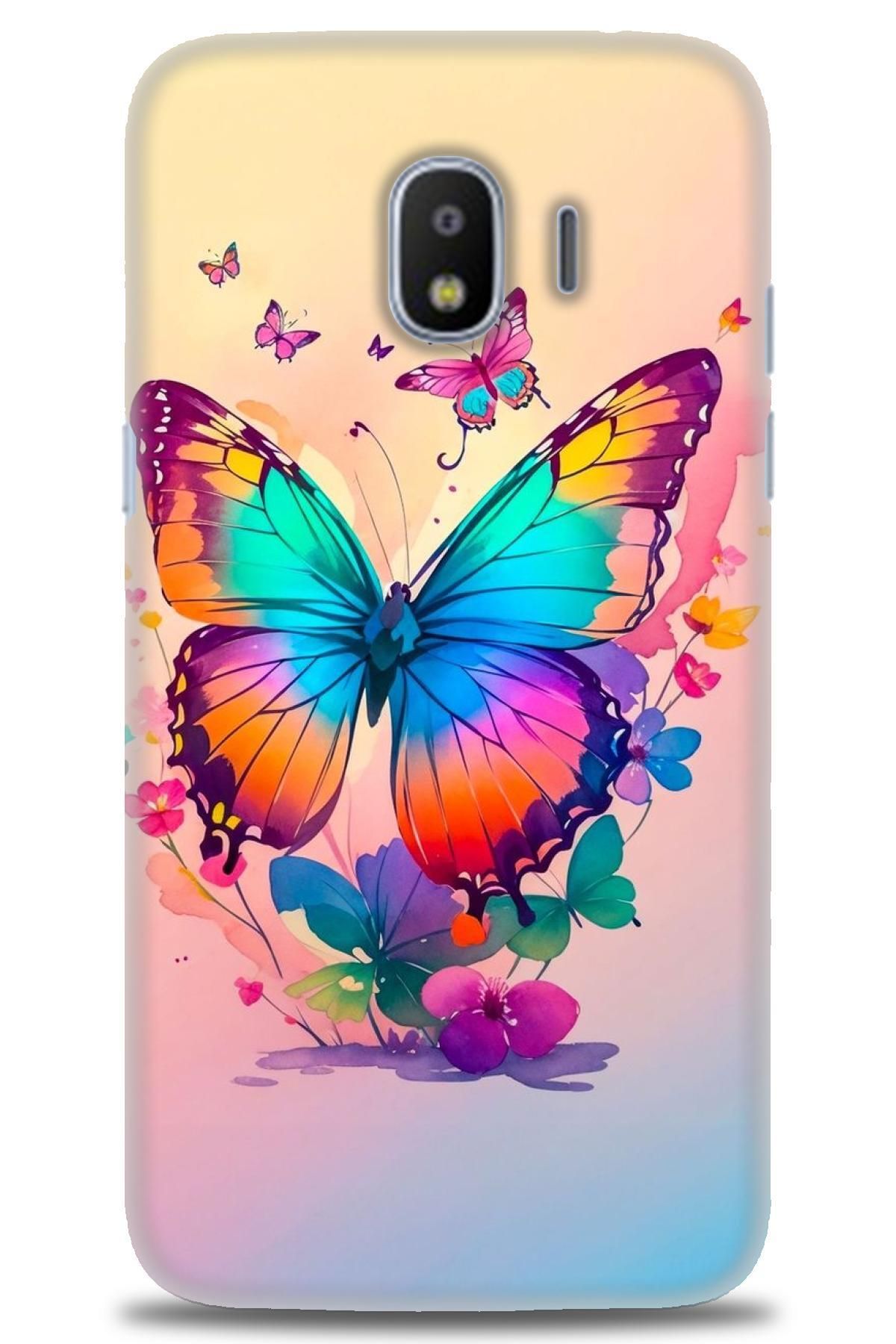 CooperTech Samsung Galaxy J2 Pro 2018 İle Uyumlu HD Baskılı Desenli Silikon Kılıf - 189