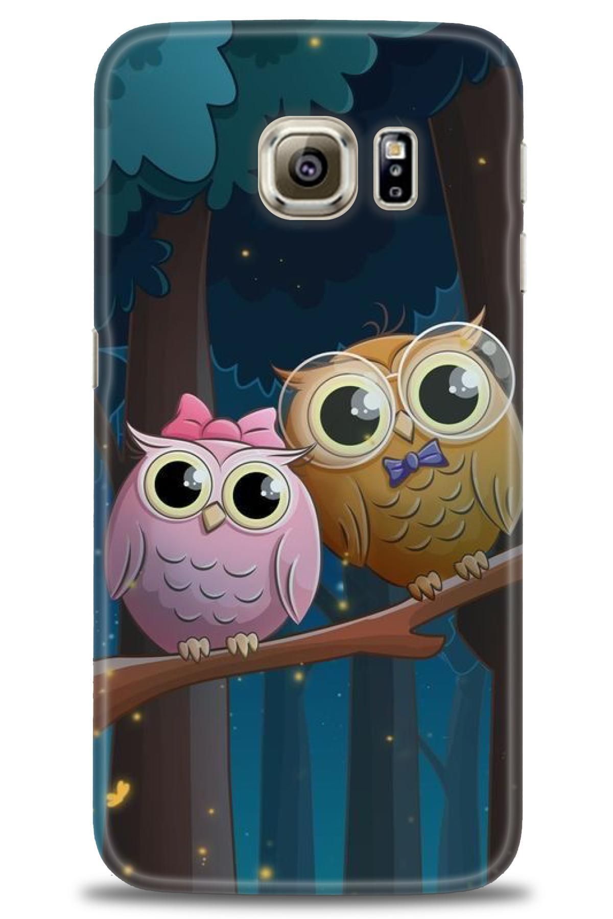 CooperTech Samsung Galaxy S6 İle Uyumlu HD Baskılı Desenli Silikon Kılıf - 198