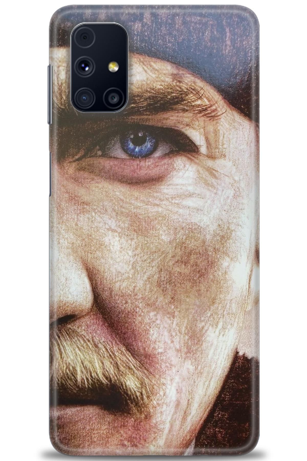 CooperTech Samsung Galaxy M51 İle Uyumlu HD Baskılı Desenli Silikon Kılıf - 1034