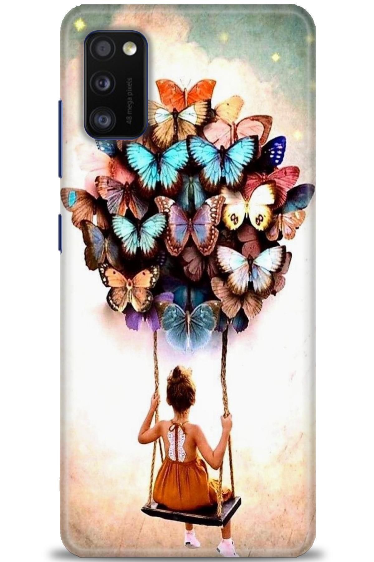 CooperTech Samsung Galaxy A41 İle Uyumlu HD Baskılı Desenli Silikon Kılıf - 729