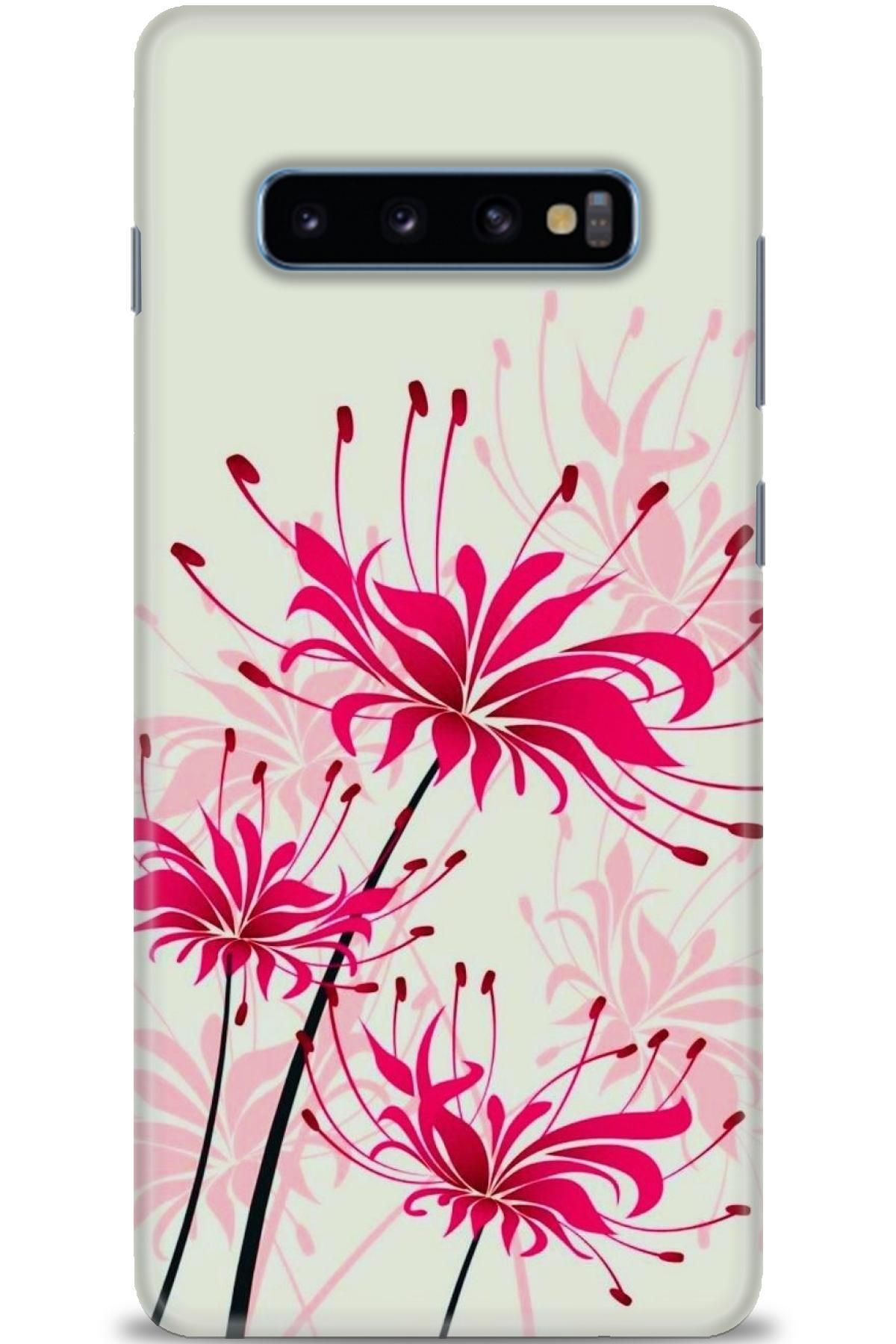 CooperTech Samsung Galaxy S10 Plus İle Uyumlu HD Baskılı Desenli Silikon Kılıf - 1043