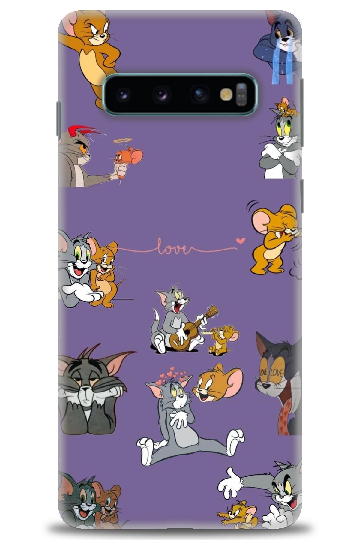 CooperTech Samsung Galaxy S10 İle Uyumlu HD Baskılı Desenli Silikon Kılıf - 422
