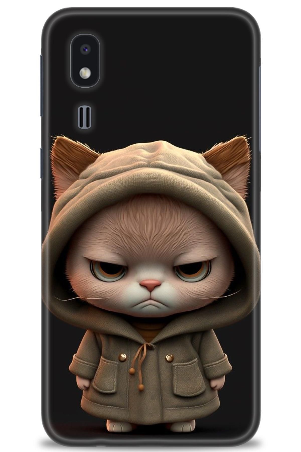 CooperTech Samsung Galaxy A2 Core İle Uyumlu HD Baskılı Desenli Silikon Kılıf - 440