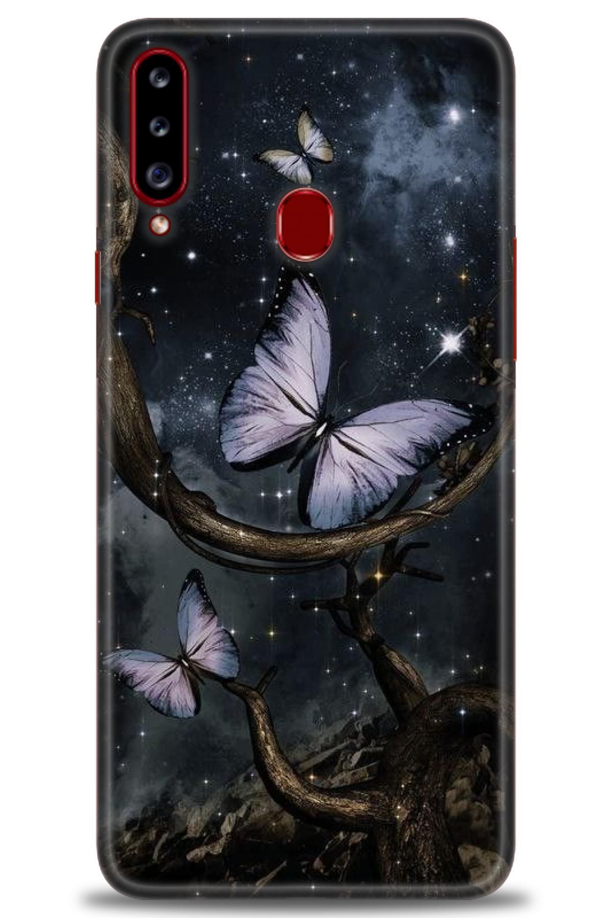 CooperTech Samsung Galaxy A20S İle Uyumlu HD Baskılı Desenli Silikon Kılıf - 1025