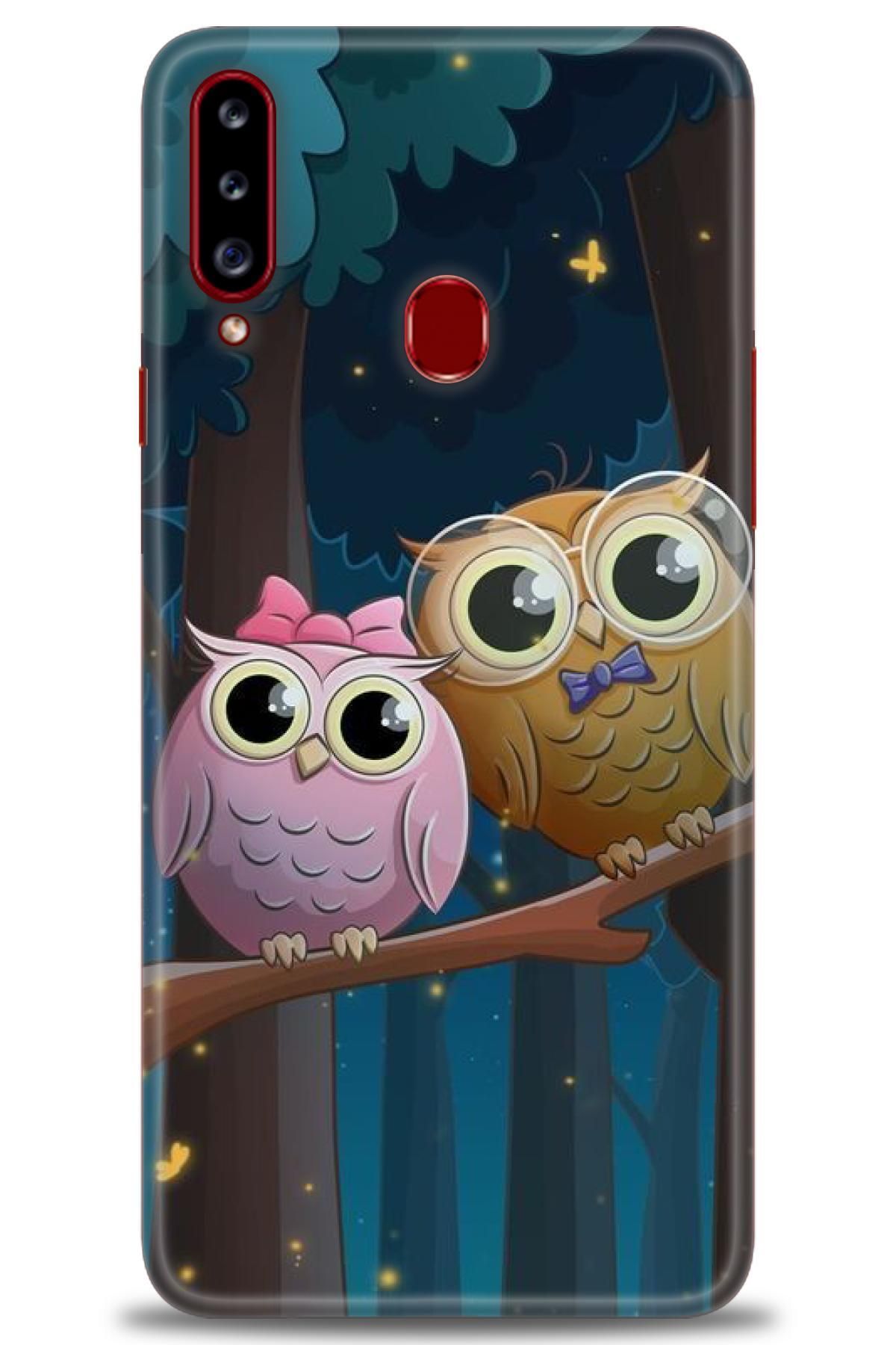 CooperTech Samsung Galaxy A20S İle Uyumlu HD Baskılı Desenli Silikon Kılıf - 198