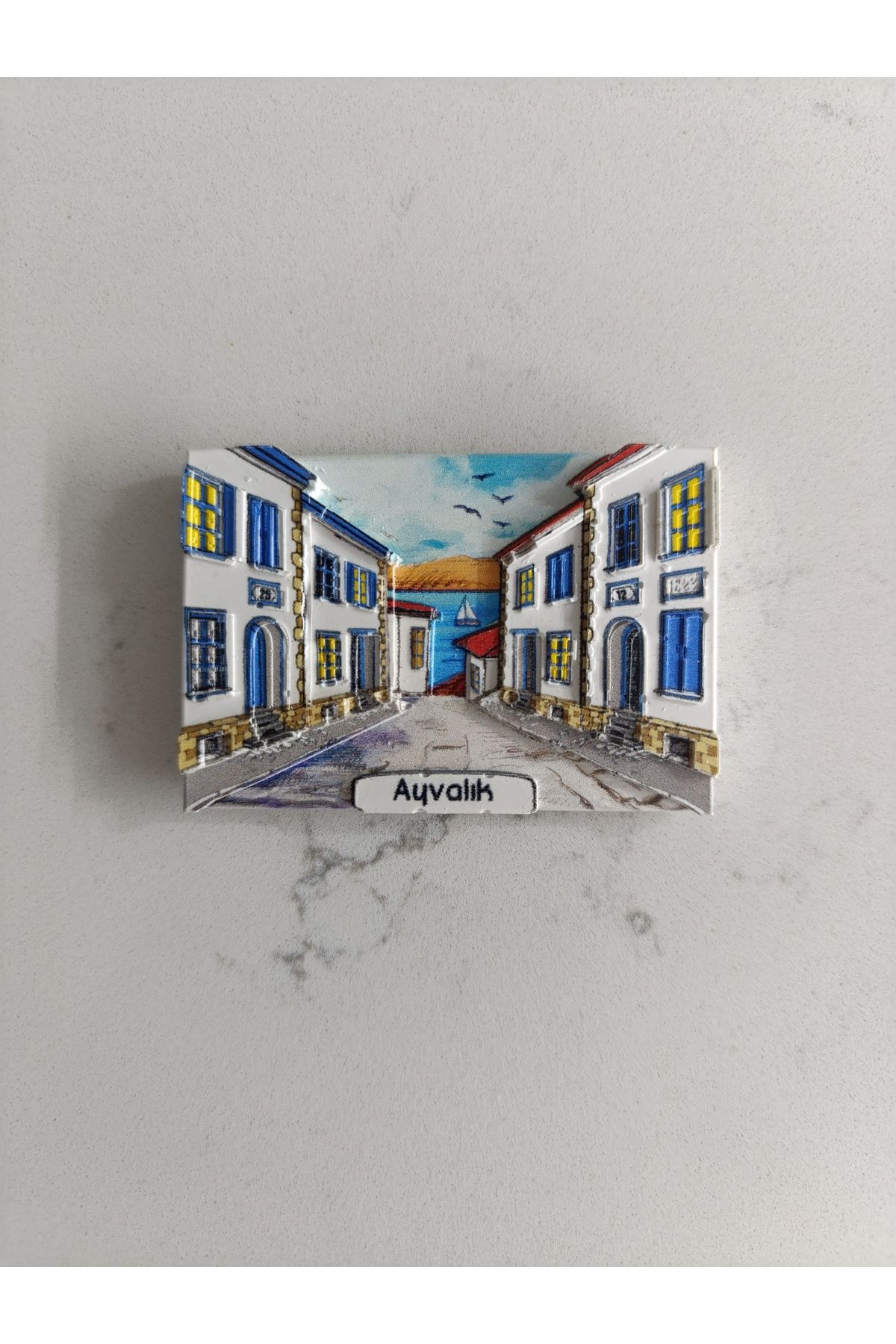 CUNDA BUTİK Magnetler Ayvalık yazılı