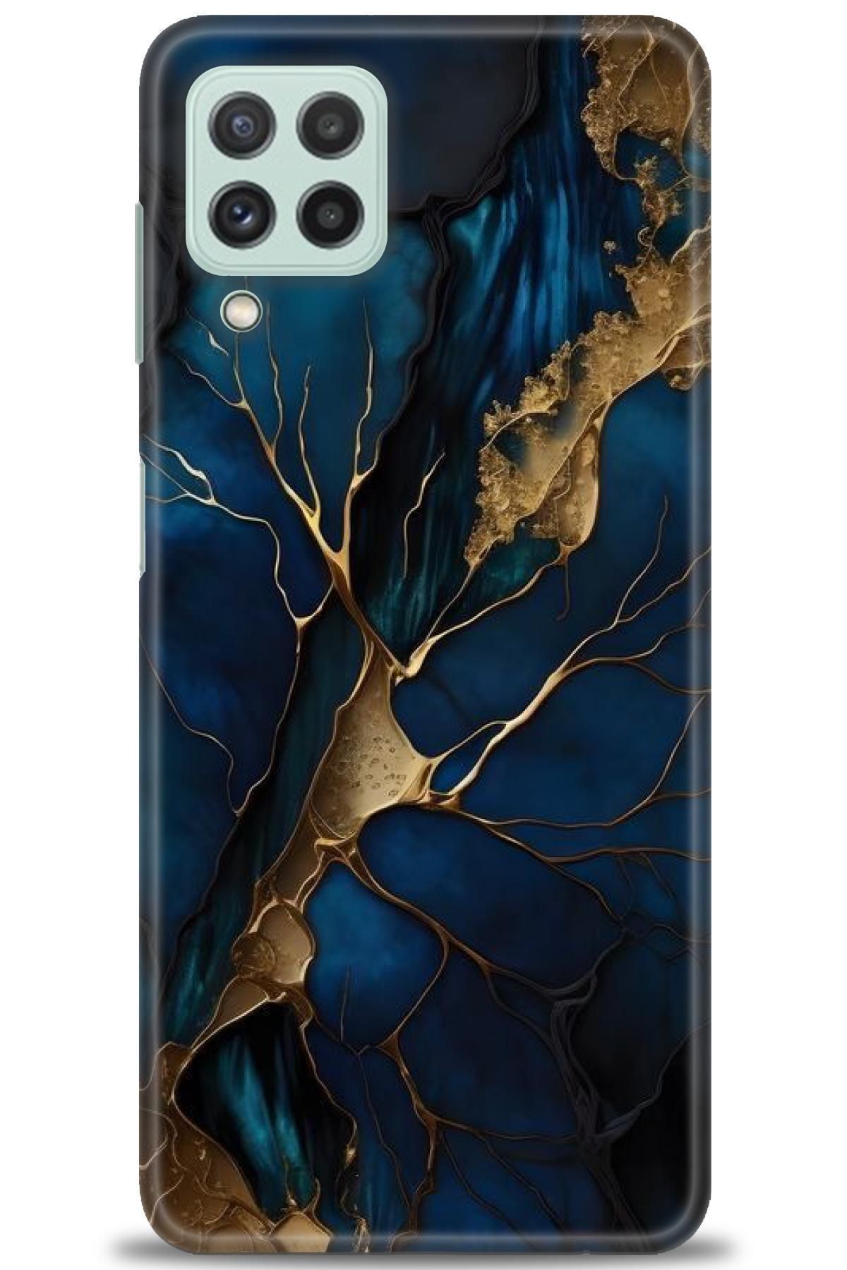 CooperTech Samsung Galaxy M32 İle Uyumlu HD Baskılı Desenli Silikon Kılıf - 45