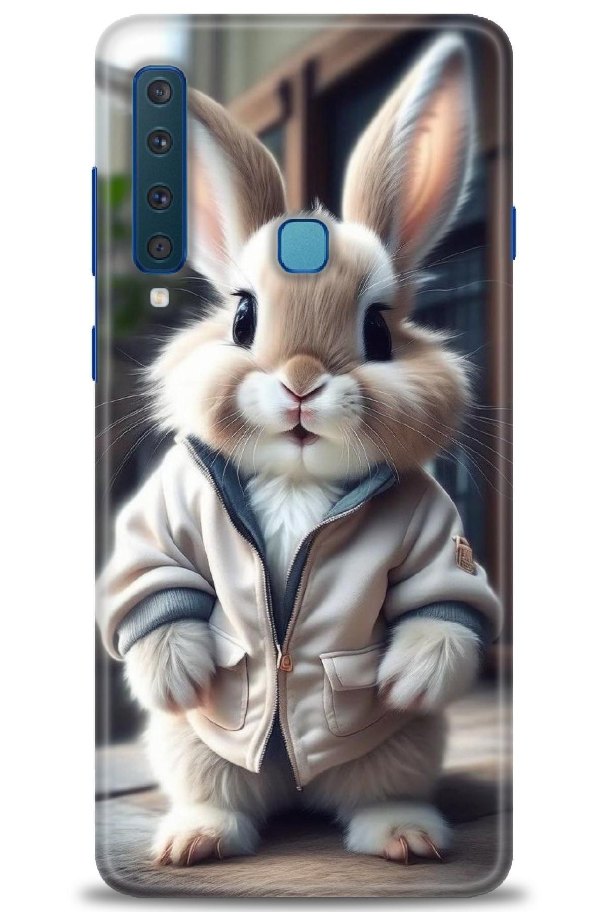 CooperTech Samsung Galaxy A9 2018 İle Uyumlu HD Baskılı Desenli Silikon Kılıf - 125