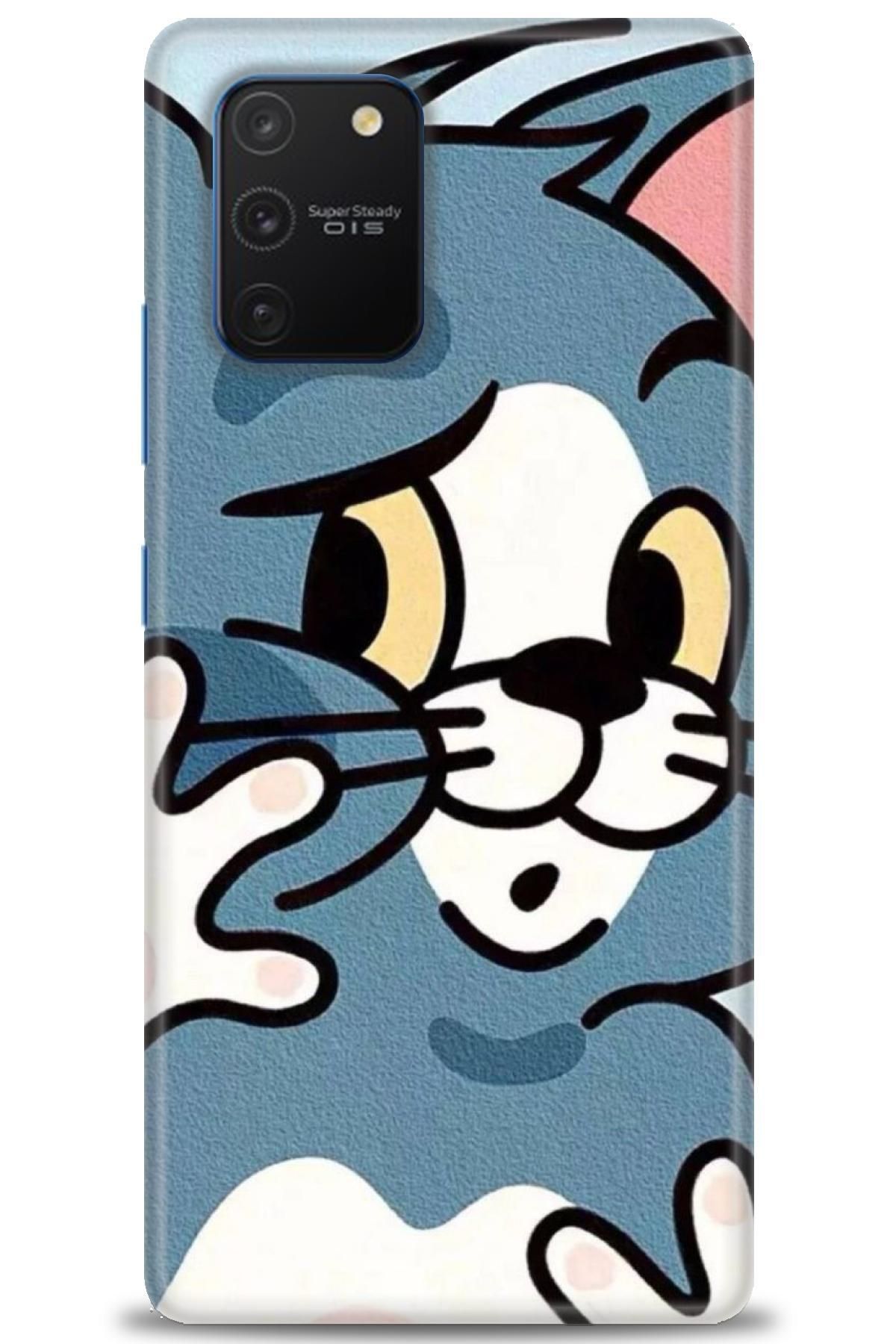 CooperTech Samsung Galaxy S10 Lite İle Uyumlu HD Baskılı Desenli Silikon Kılıf - 585