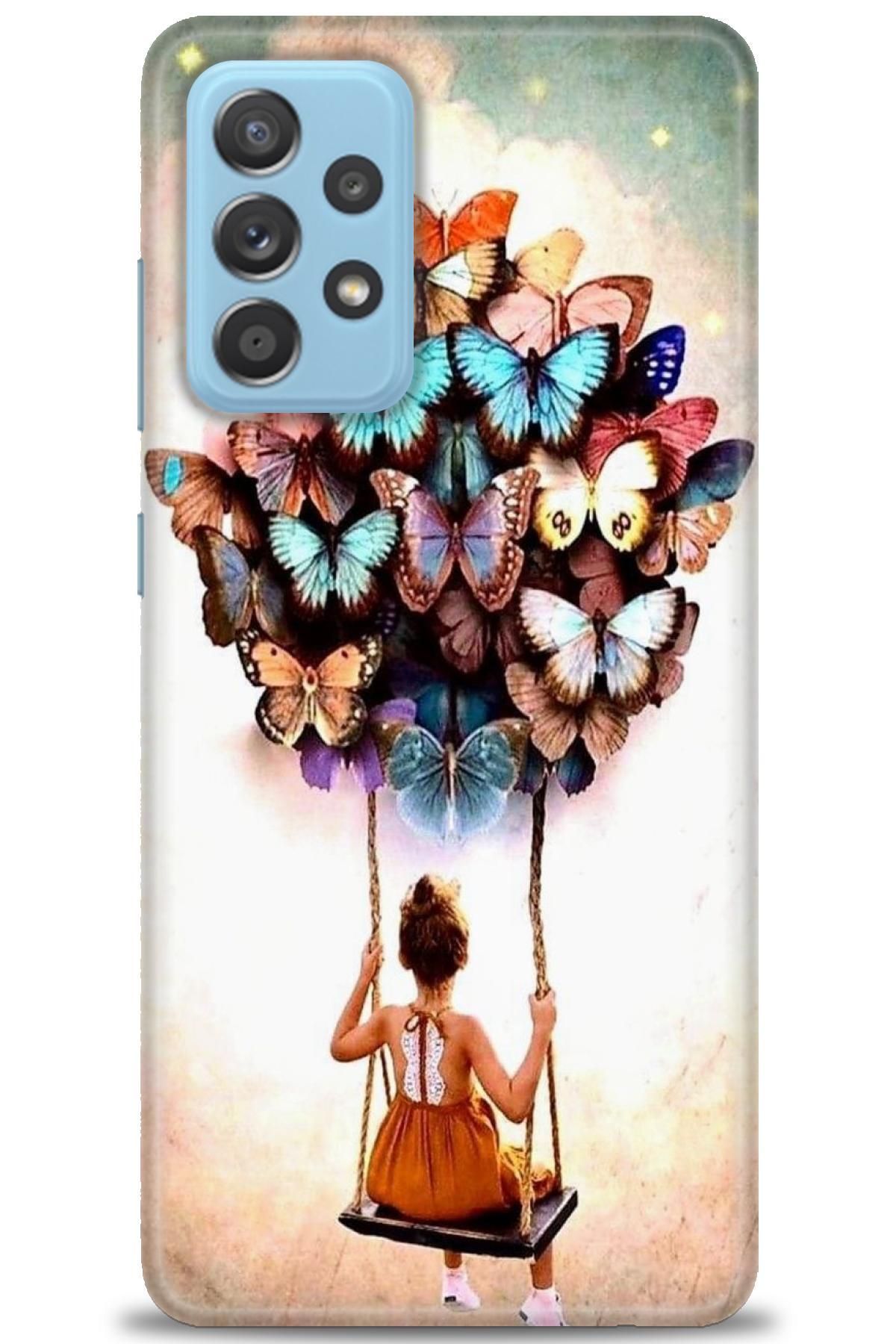 CooperTech Samsung Galaxy A52S 5G İle Uyumlu HD Baskılı Desenli Silikon Kılıf - 729