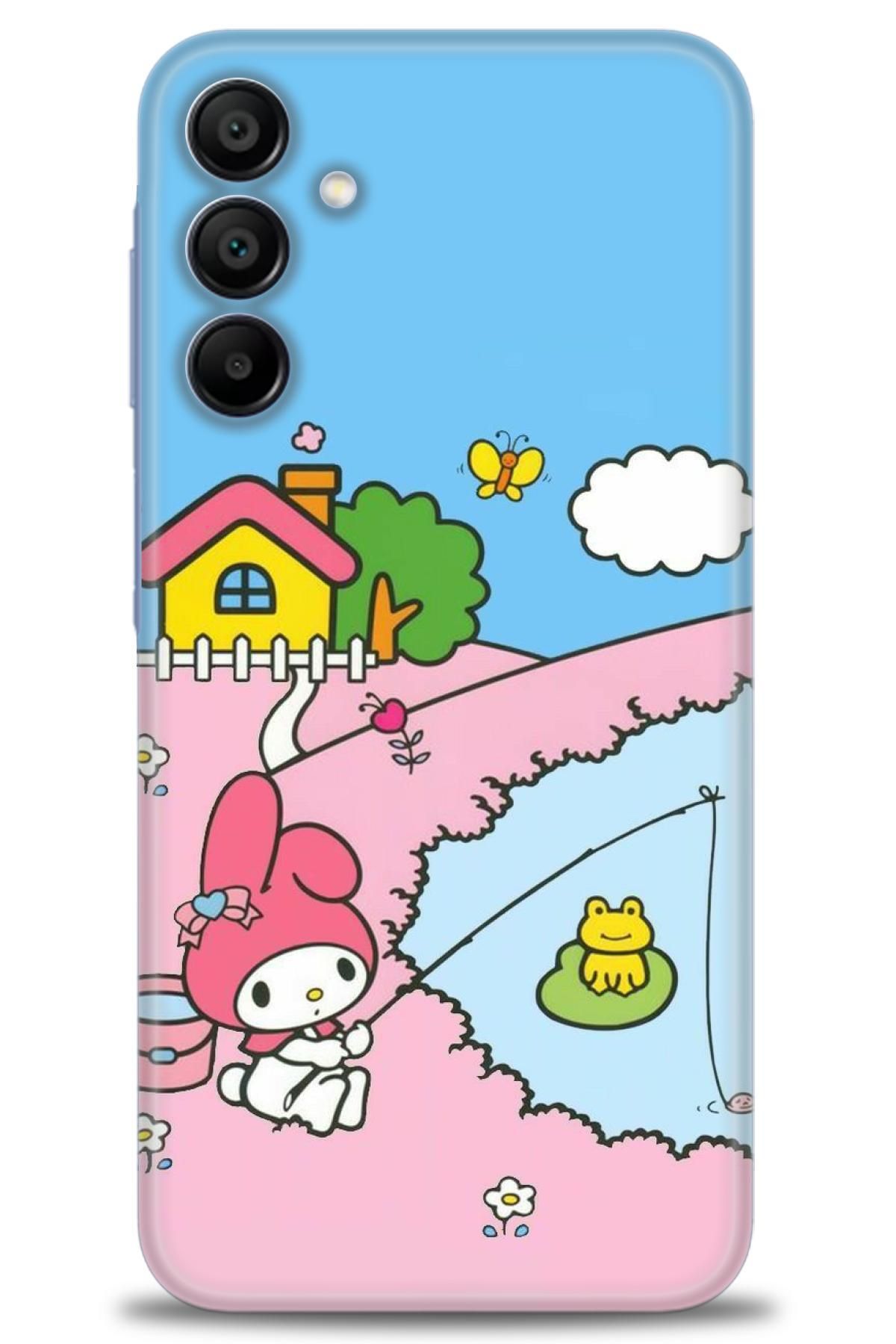 CooperTech Samsung Galaxy A25 5G İle Uyumlu HD Baskılı Desenli Silikon Kılıf - 873