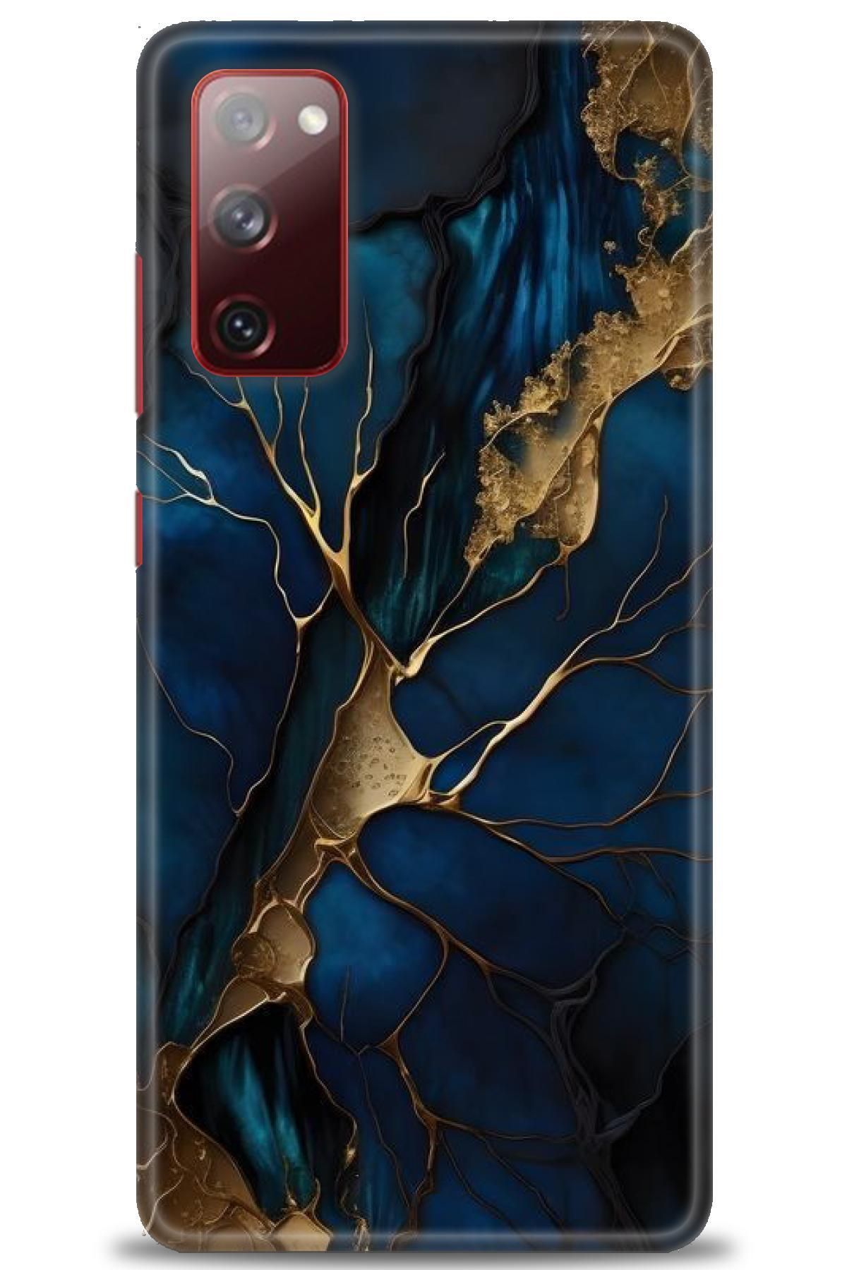 CooperTech Samsung Galaxy S20 FE İle Uyumlu HD Baskılı Desenli Silikon Kılıf - 45