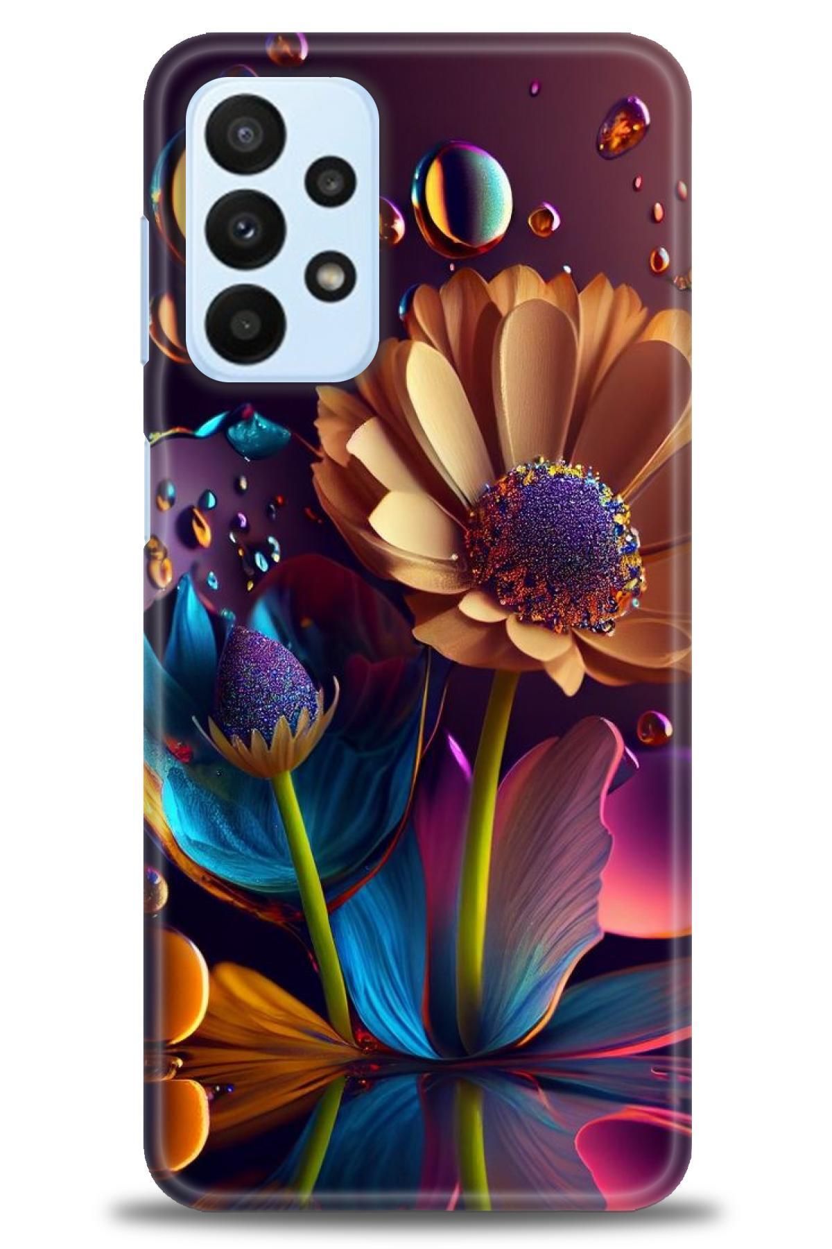 CooperTech Samsung Galaxy A23 4G İle Uyumlu HD Baskılı Desenli Silikon Kılıf - 350