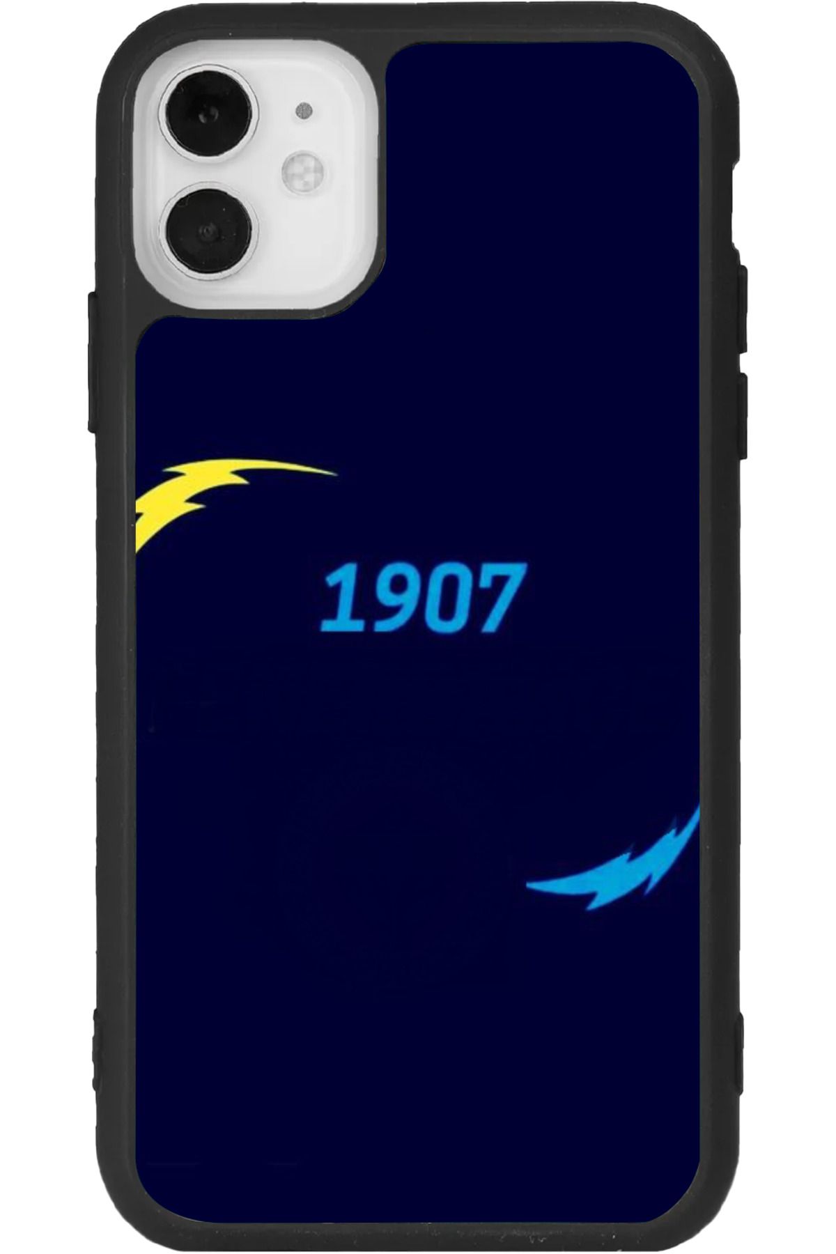 Aksel Kılıf iPhone 11 Uyumlu Baskılı, Mat Siyah Renk, Yumuşak Silikon, Koruyucu, Şok Emici Kapak, Kılıf