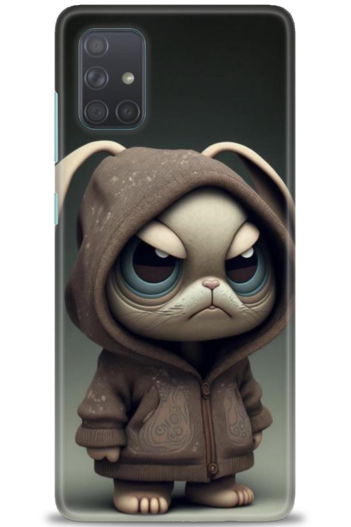 CooperTech Samsung Galaxy A71 İle Uyumlu HD Baskılı Desenli Silikon Kılıf - 332