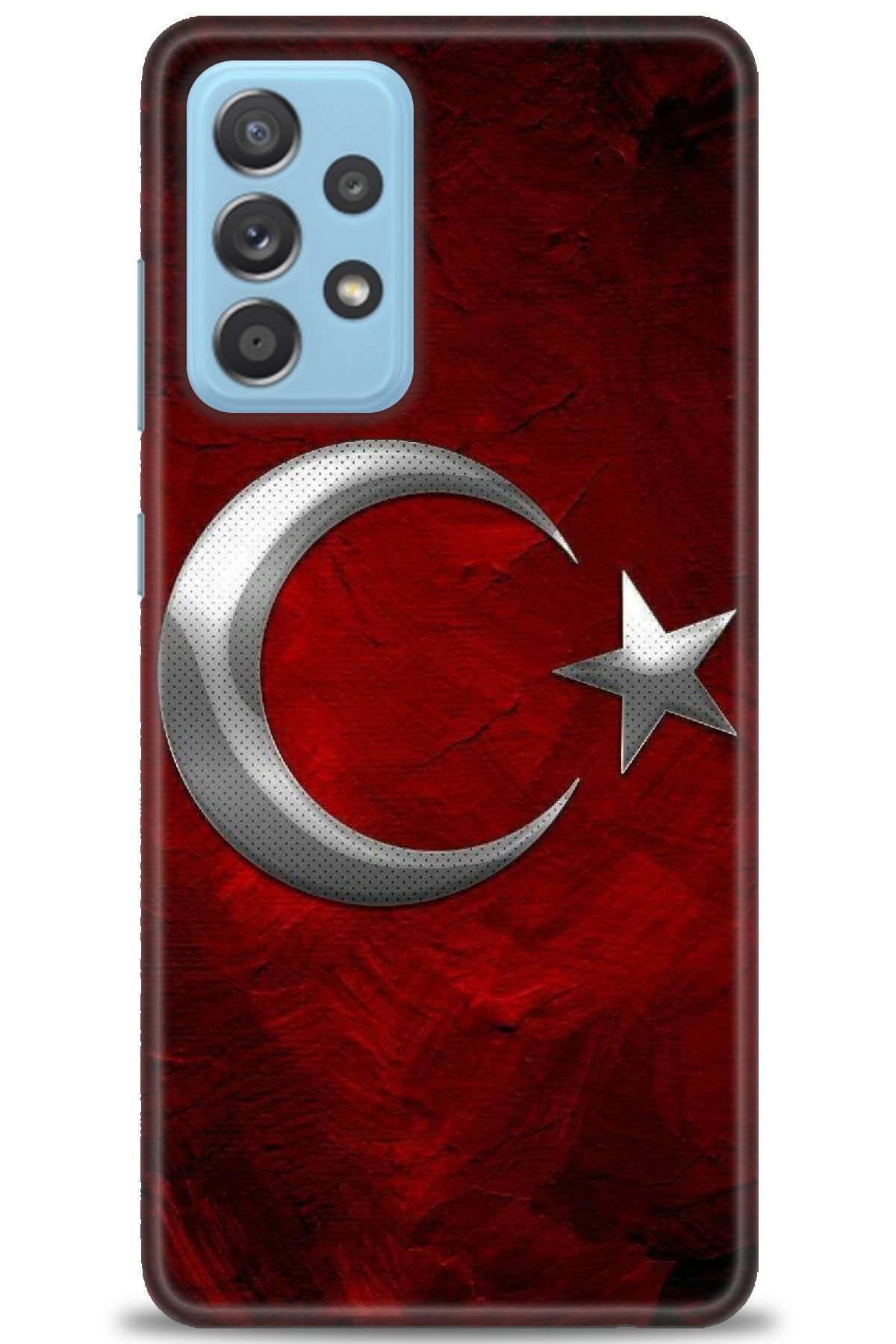 CooperTech Samsung Galaxy A52 İle Uyumlu HD Baskılı Desenli Silikon Kılıf - 1070