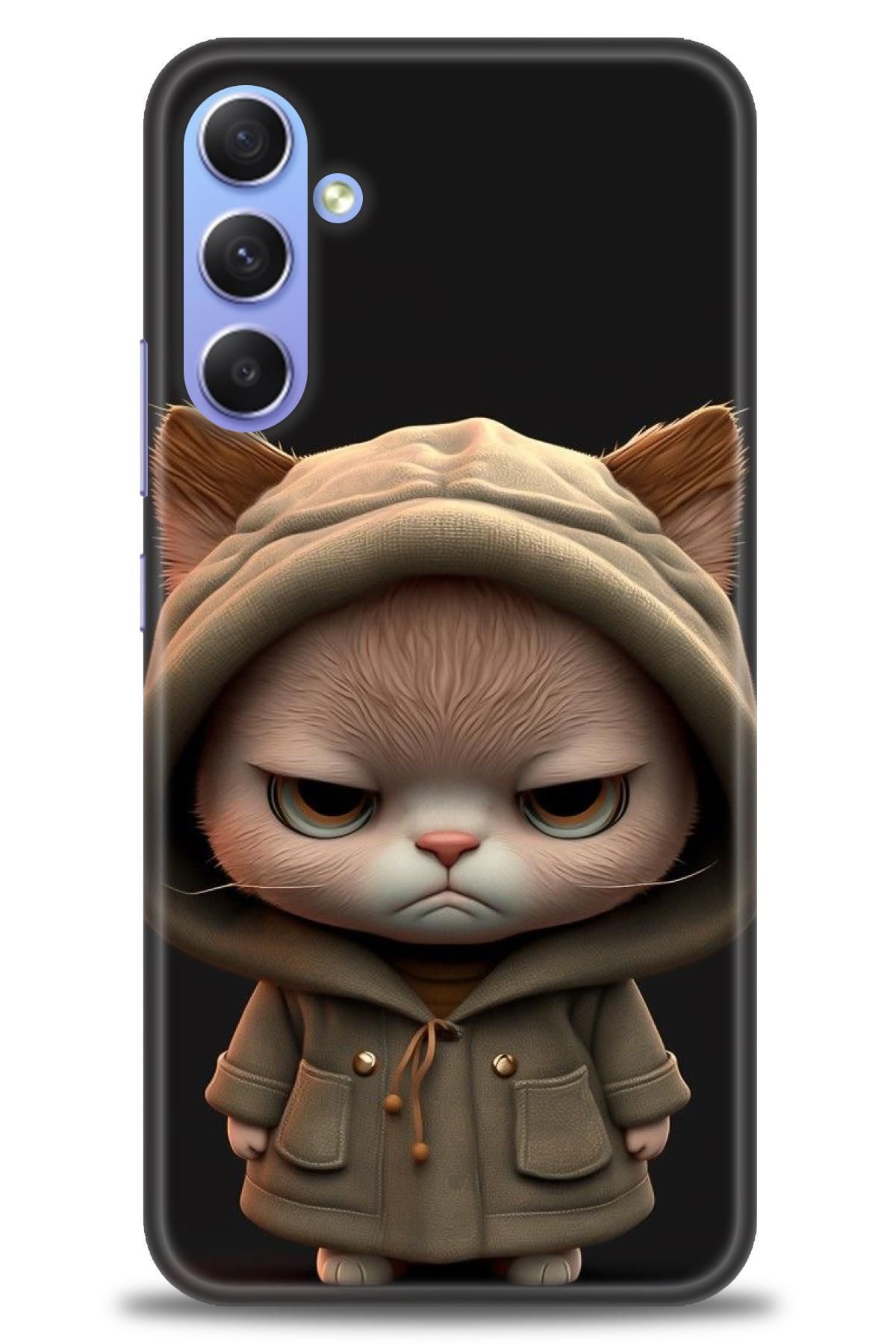 CooperTech Samsung Galaxy A34 İle Uyumlu HD Baskılı Desenli Silikon Kılıf - 440