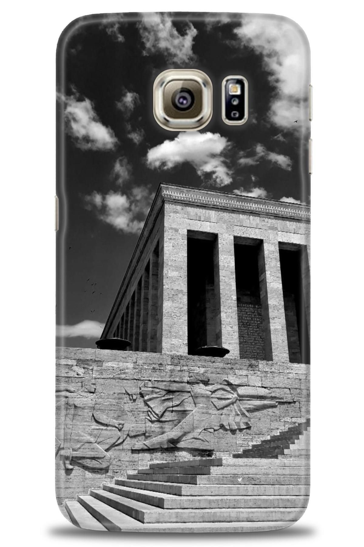 CooperTech Samsung Galaxy S6 İle Uyumlu HD Baskılı Desenli Silikon Kılıf - 783