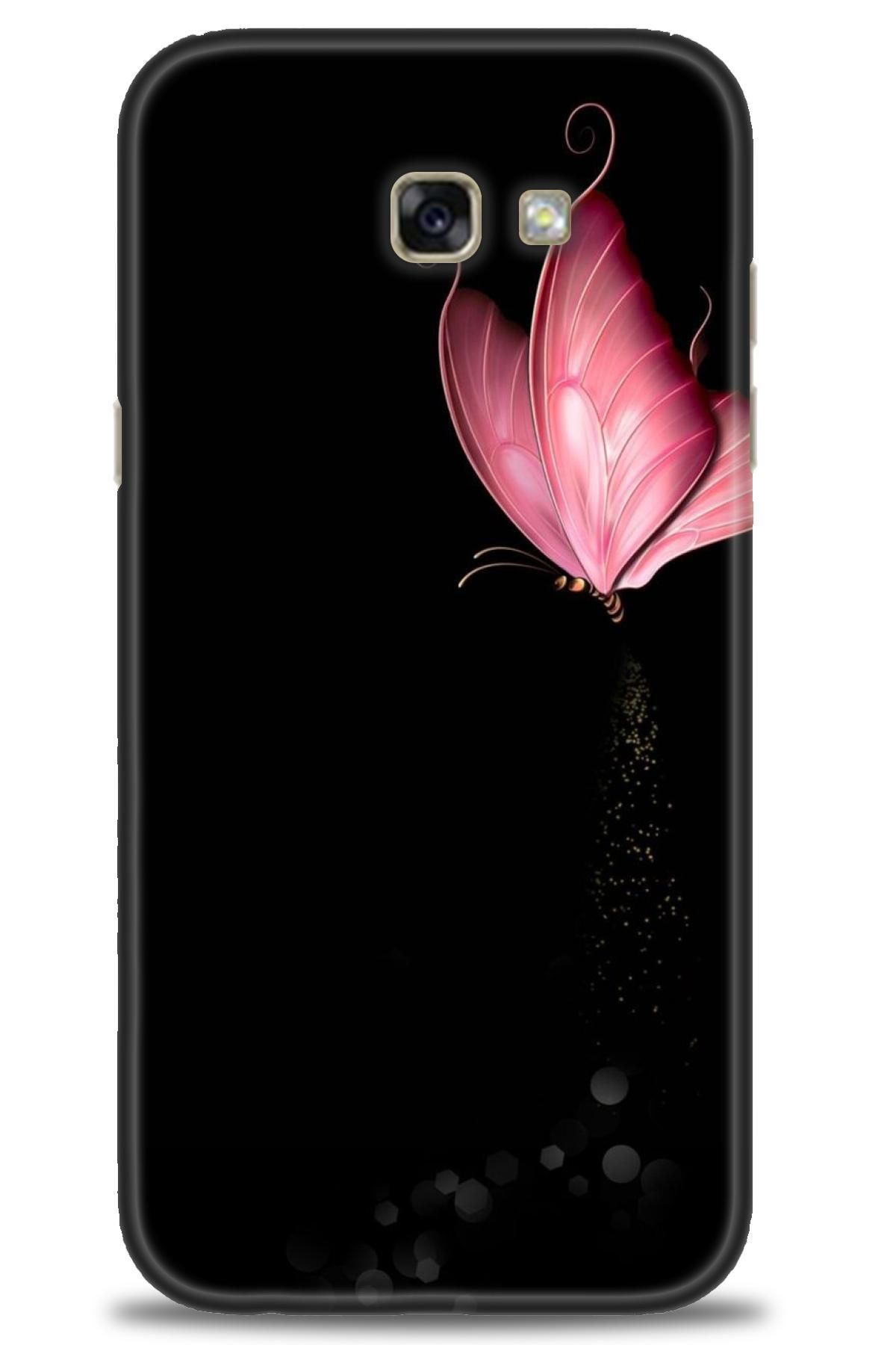 CooperTech Samsung Galaxy A7 2017 İle Uyumlu HD Baskılı Desenli Silikon Kılıf - 693
