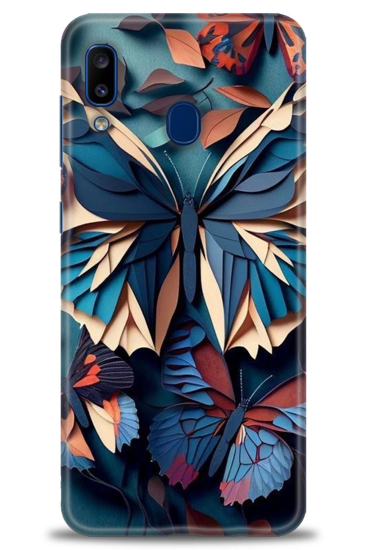CooperTech Samsung Galaxy A20 İle Uyumlu HD Baskılı Desenli Silikon Kılıf - 521