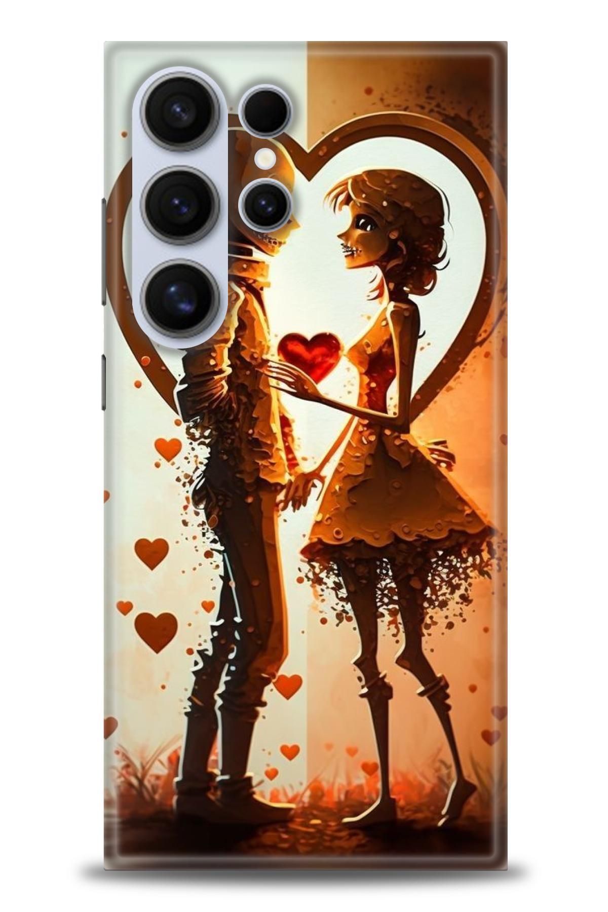 CooperTech Samsung Galaxy S25 Ultra İle Uyumlu HD Baskılı Desenli Silikon Kılıf - 918