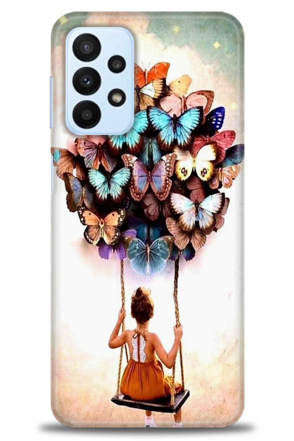 CooperTech Samsung Galaxy A23 4G İle Uyumlu HD Baskılı Desenli Silikon Kılıf - 729